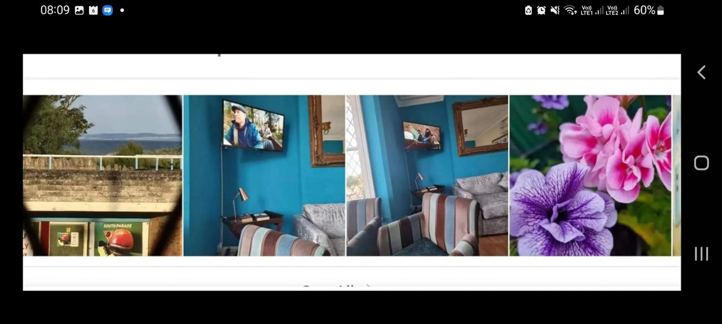 Communal lounge/ TV room in The Skegness Hotel