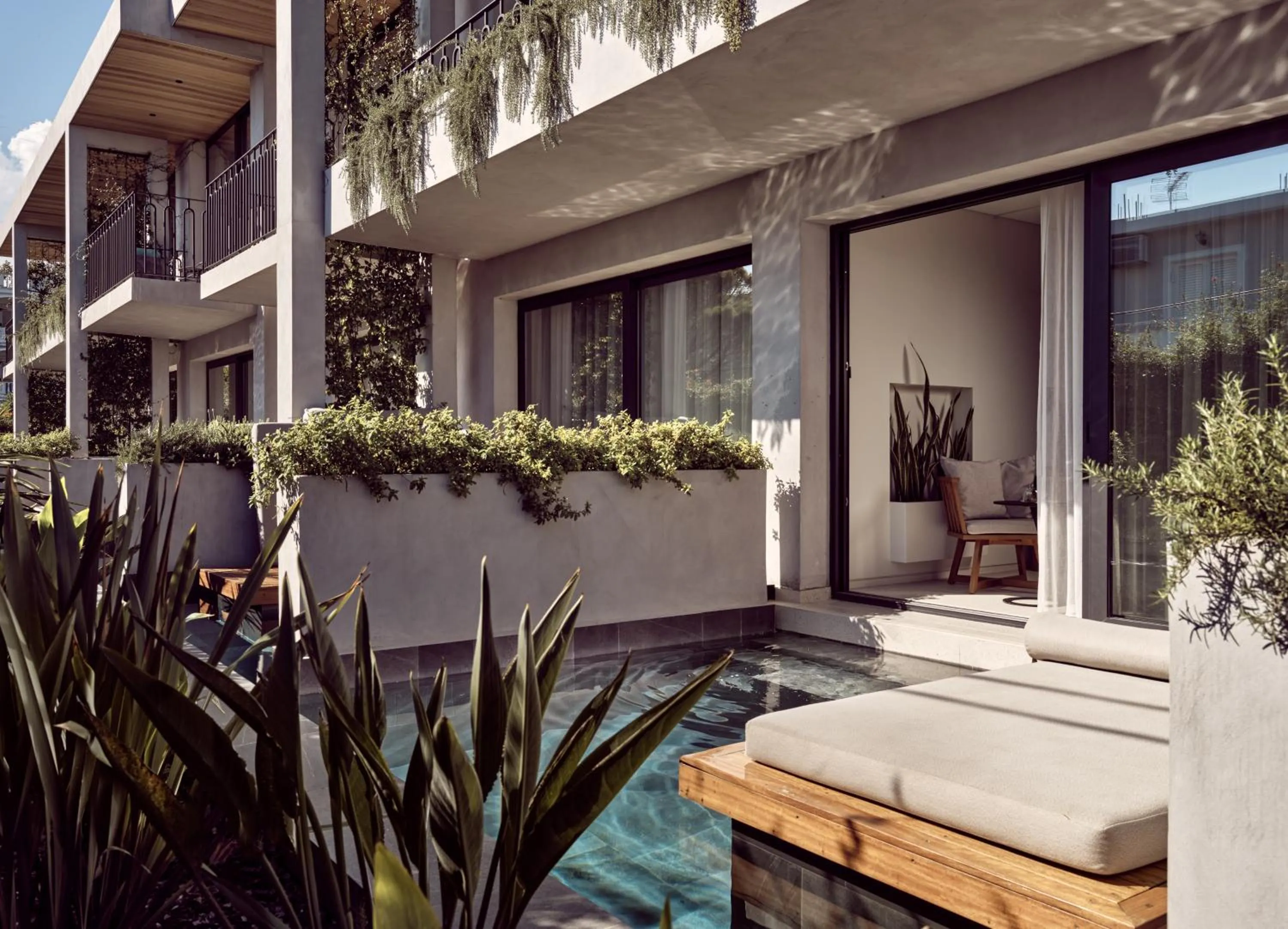 Patio in Contessina Suites & Spa - Adults Only