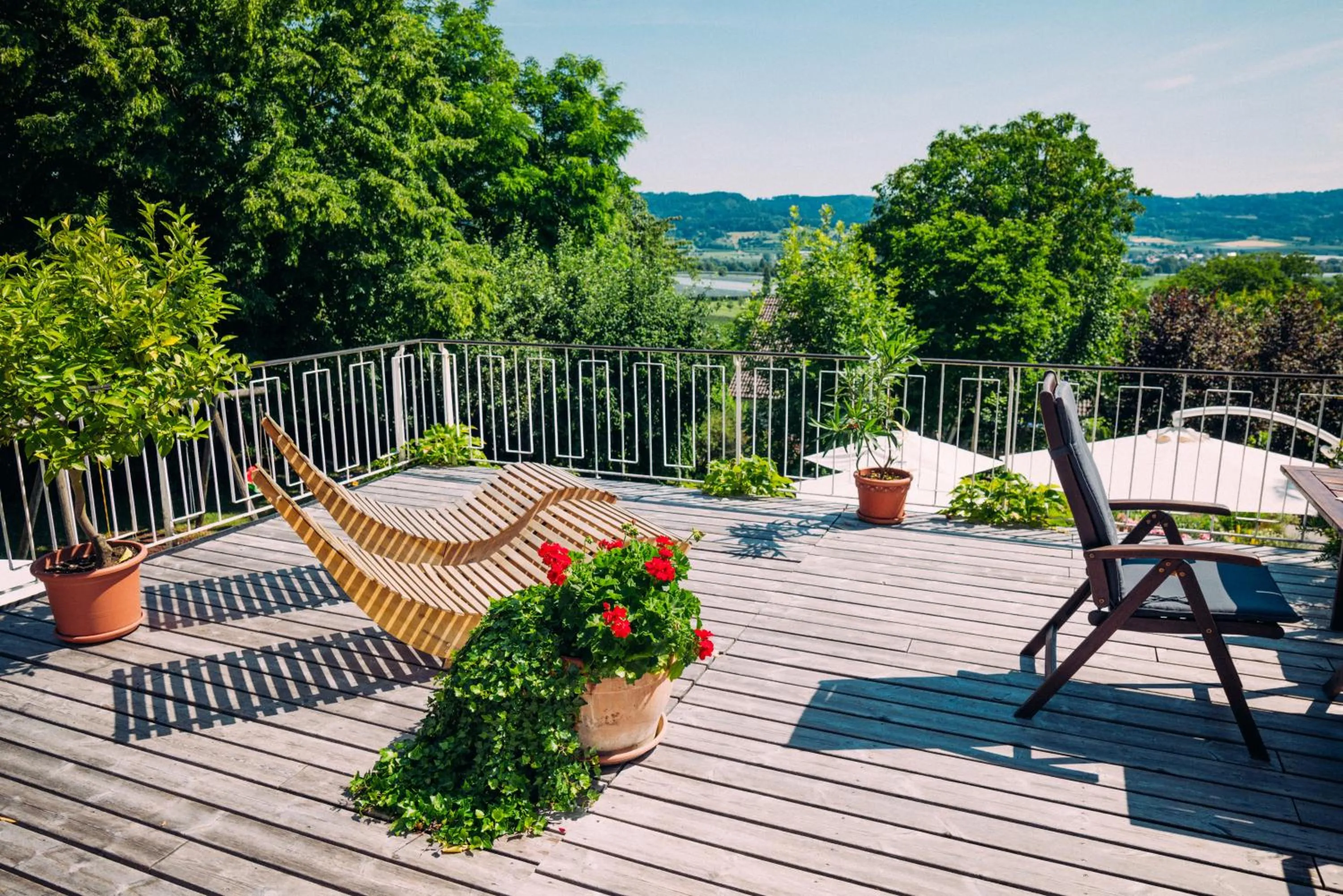 Balcony/Terrace in Landgasthof Keller