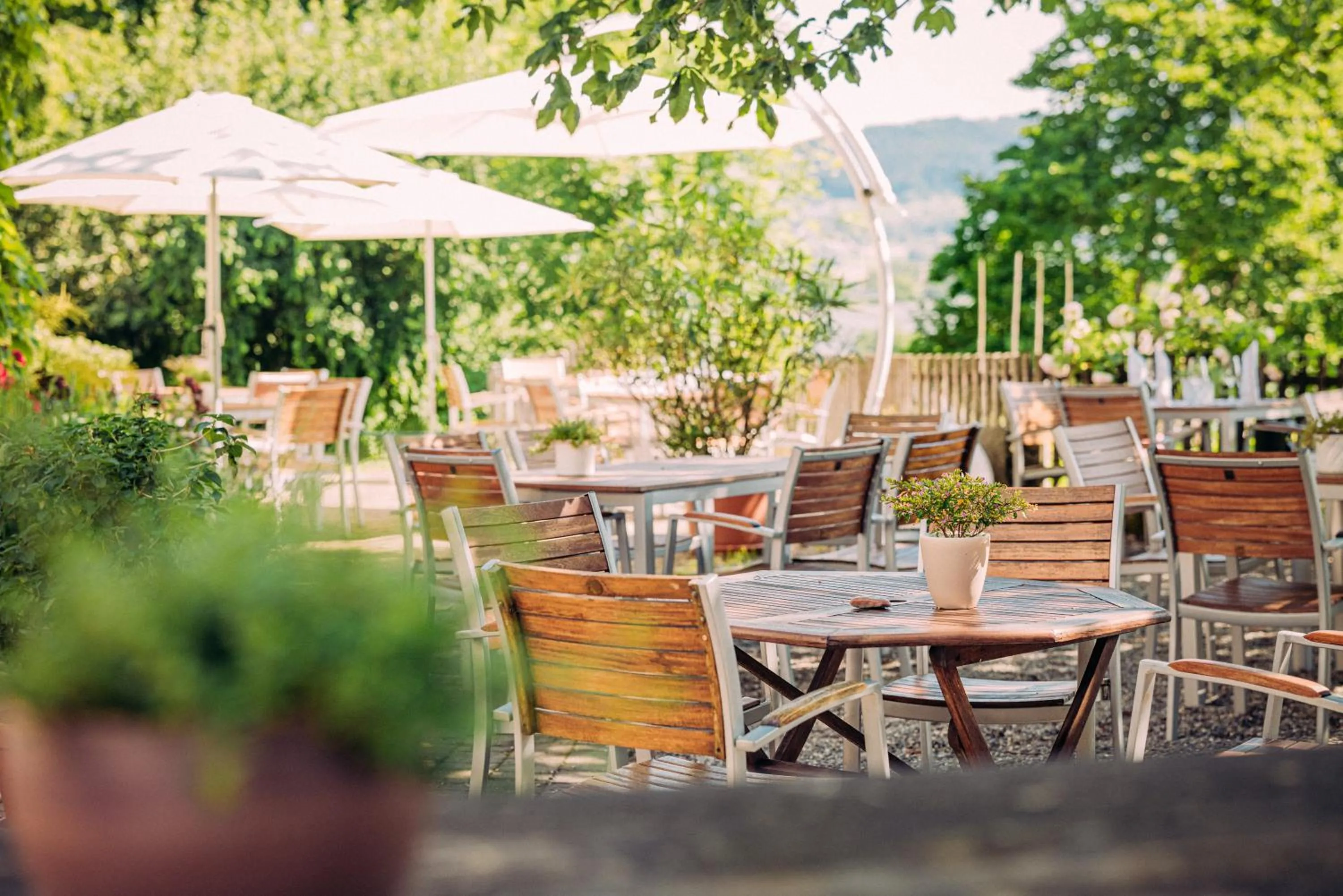 Patio in Landgasthof Keller