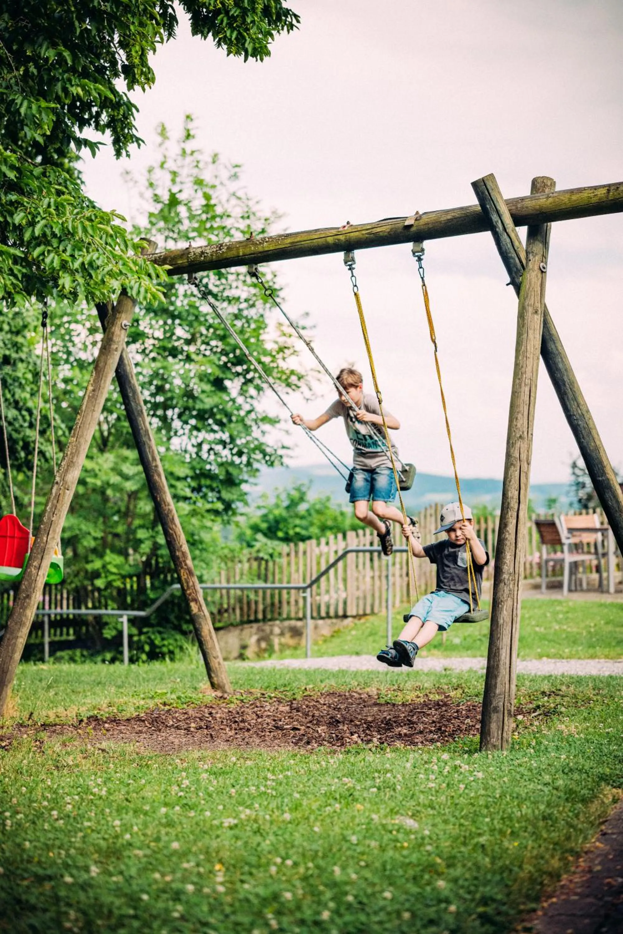 Children play ground in Landgasthof Keller