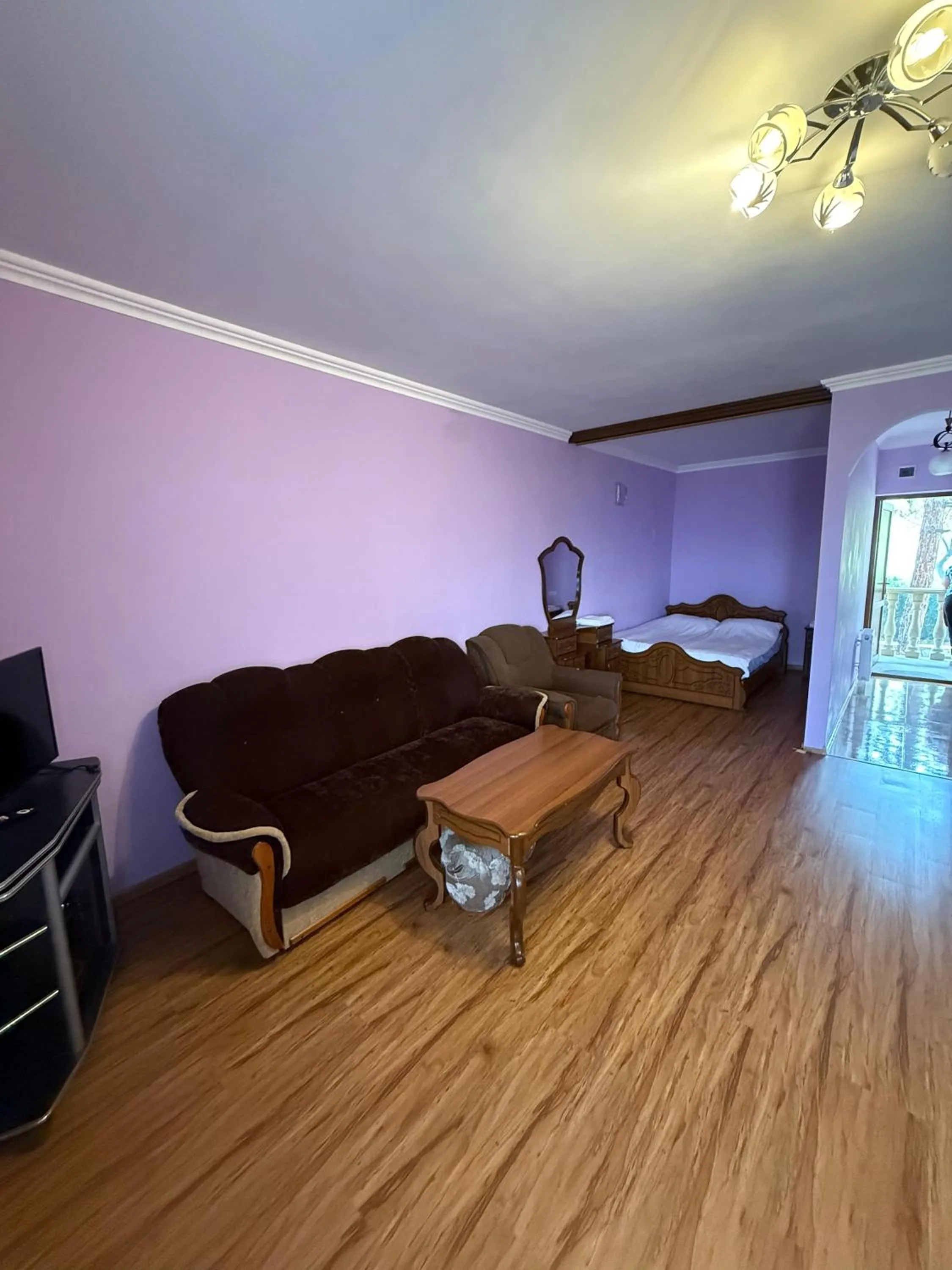 Seating area in Odzun Hotel