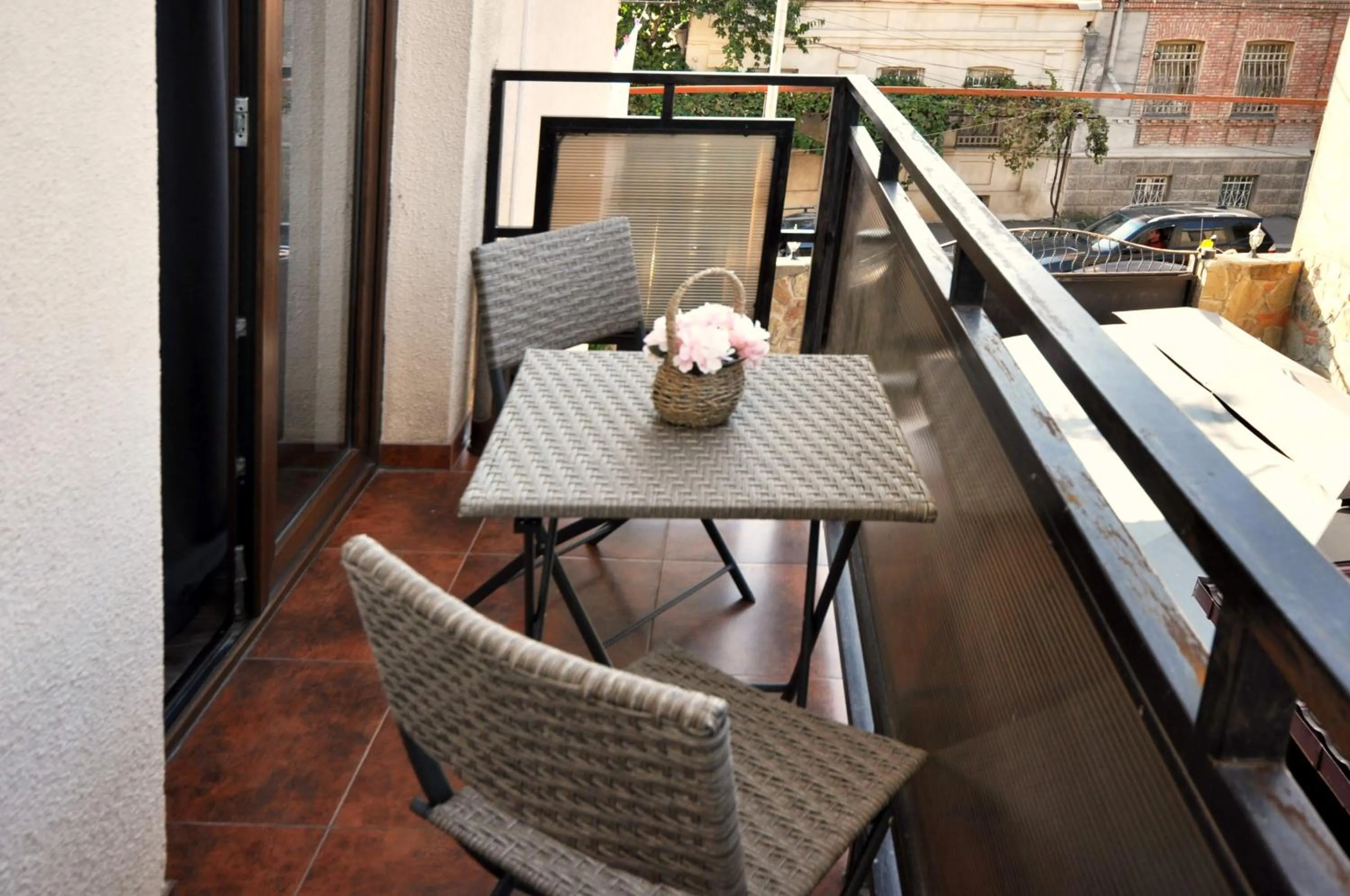 Patio in Hotel Majestic