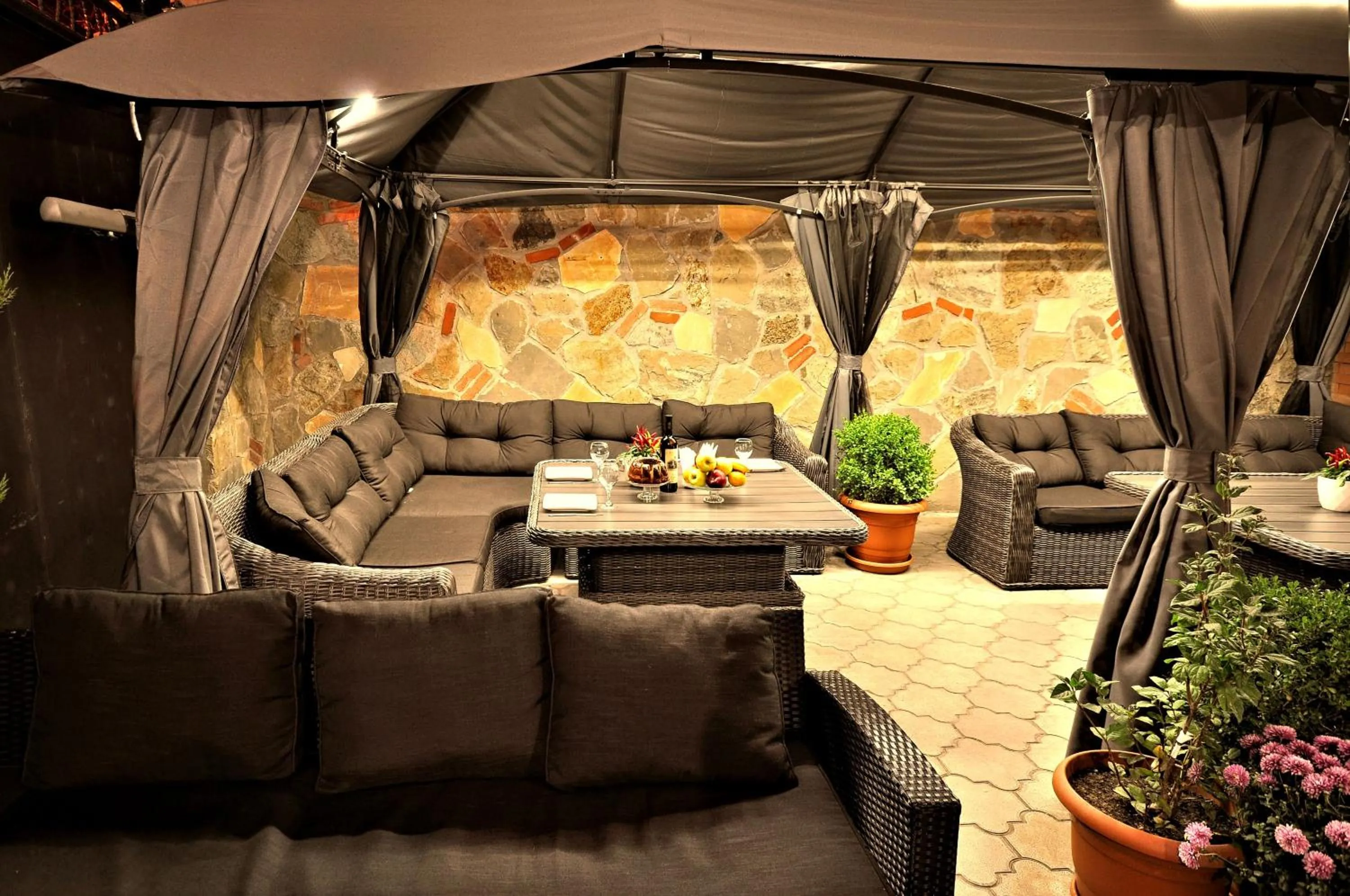 Living room in Hotel Majestic