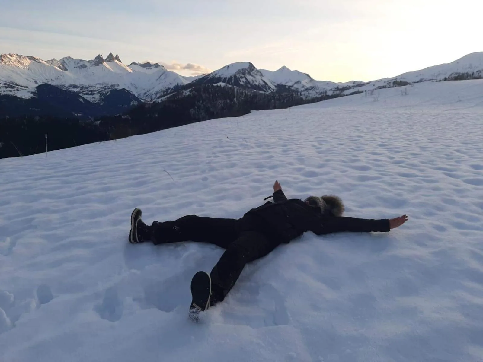 Natural landscape in Le Petit Chalet-Leard