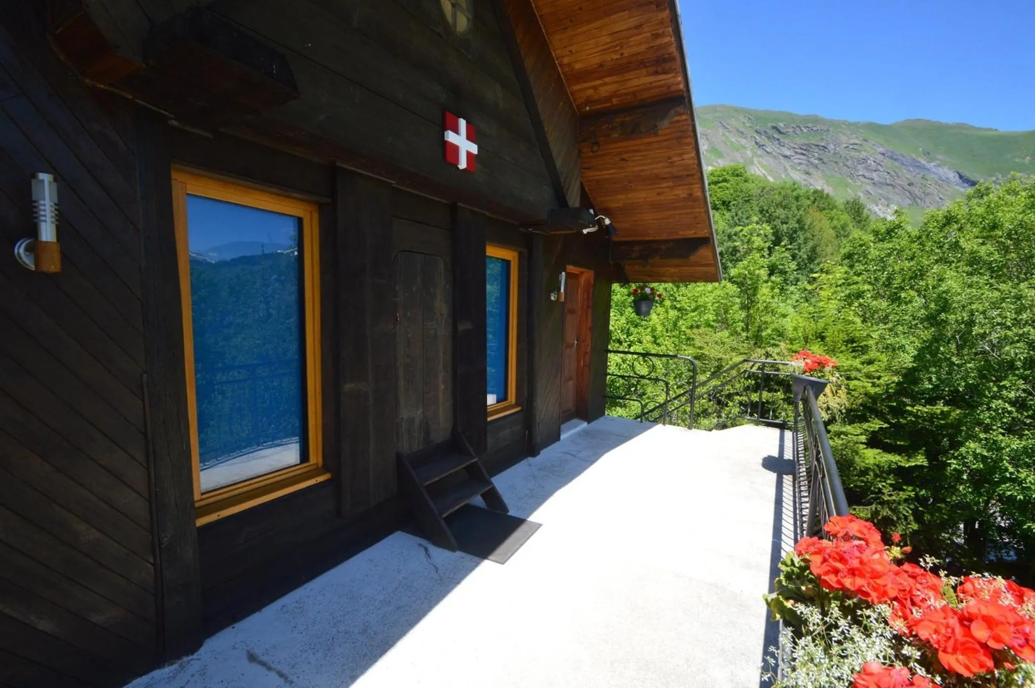 Balcony/Terrace in Le Petit Chalet-Leard