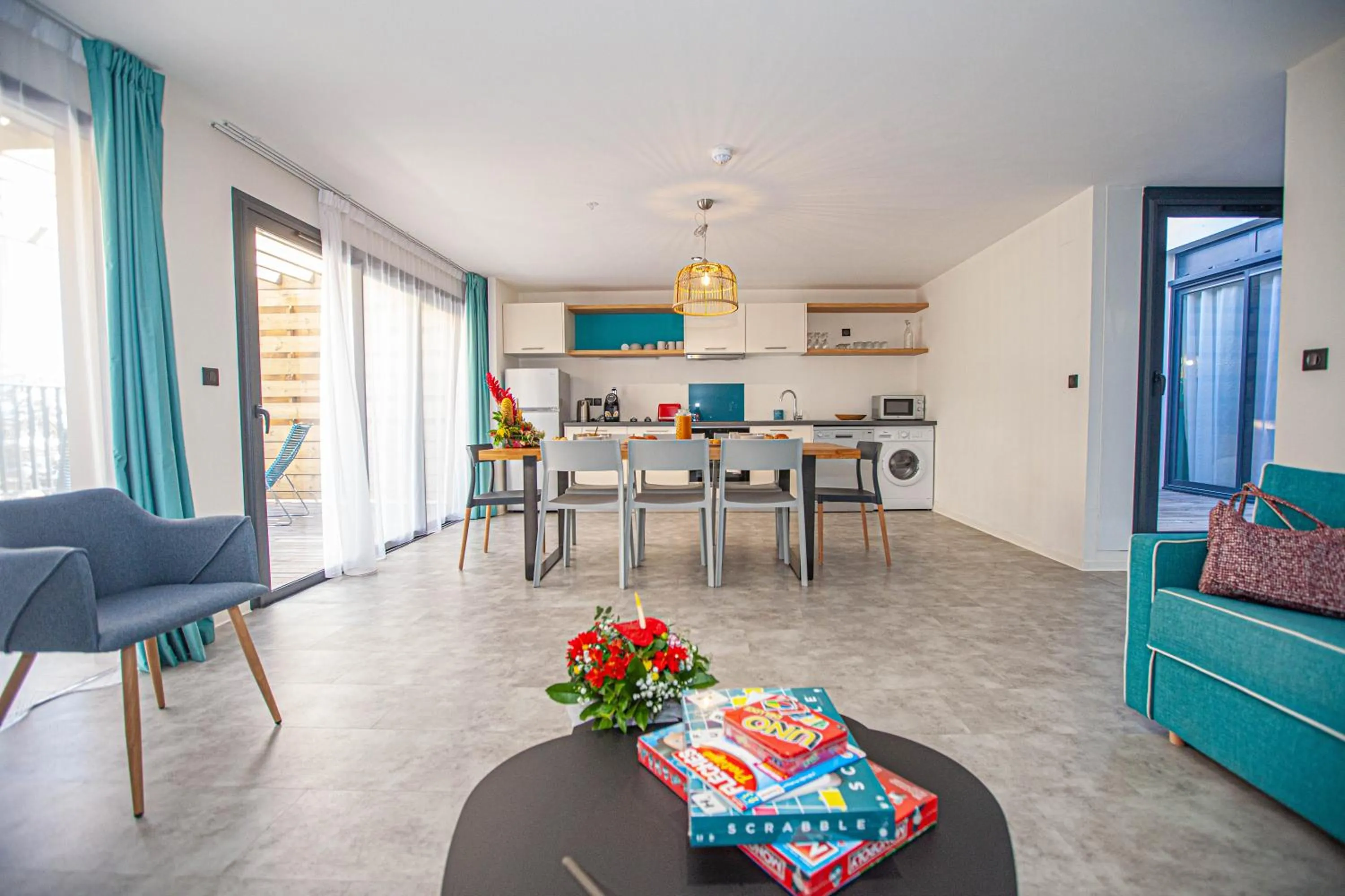 Kitchen or kitchenette in Résidence Santa Apolonia