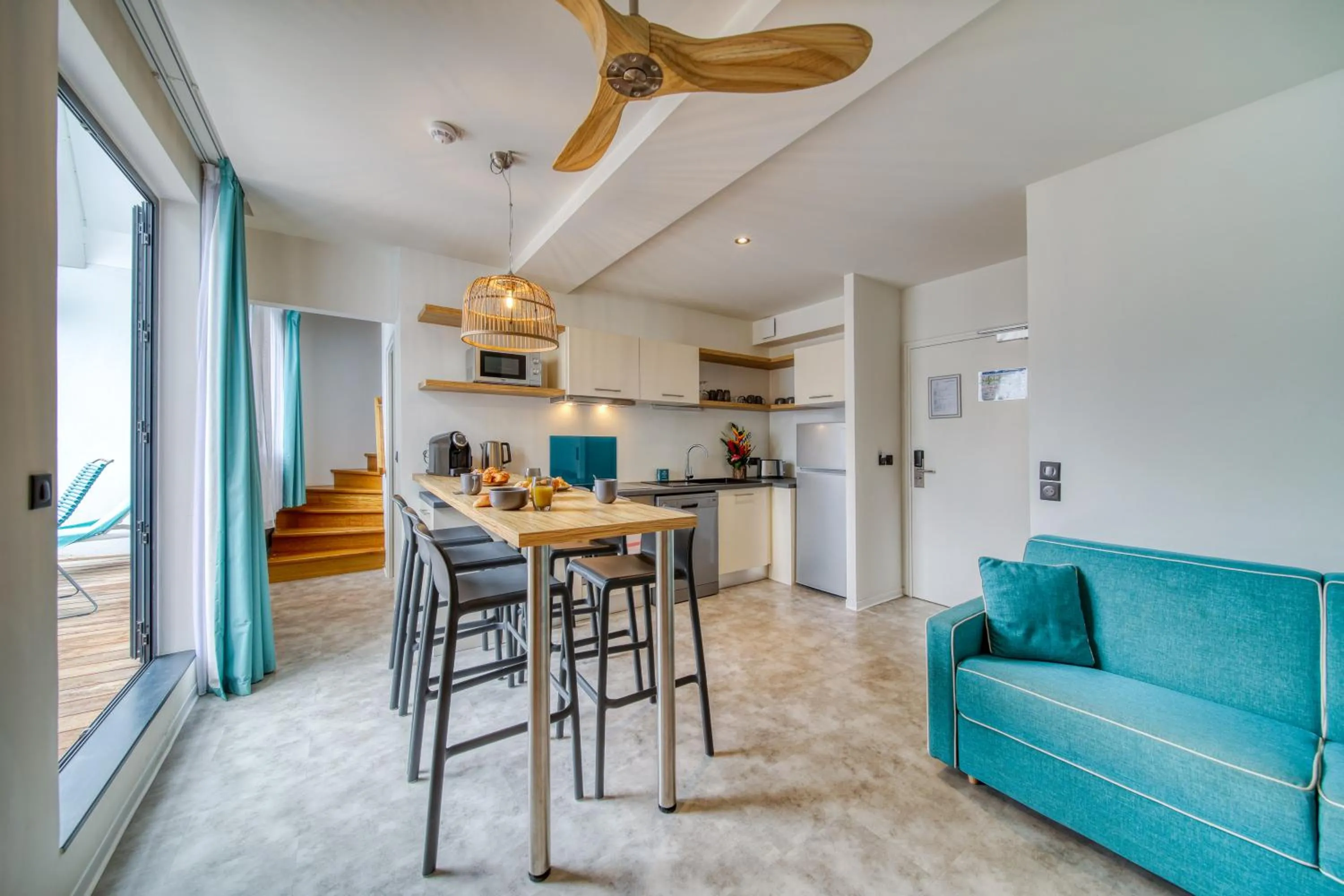 Kitchen or kitchenette in Résidence Santa Apolonia