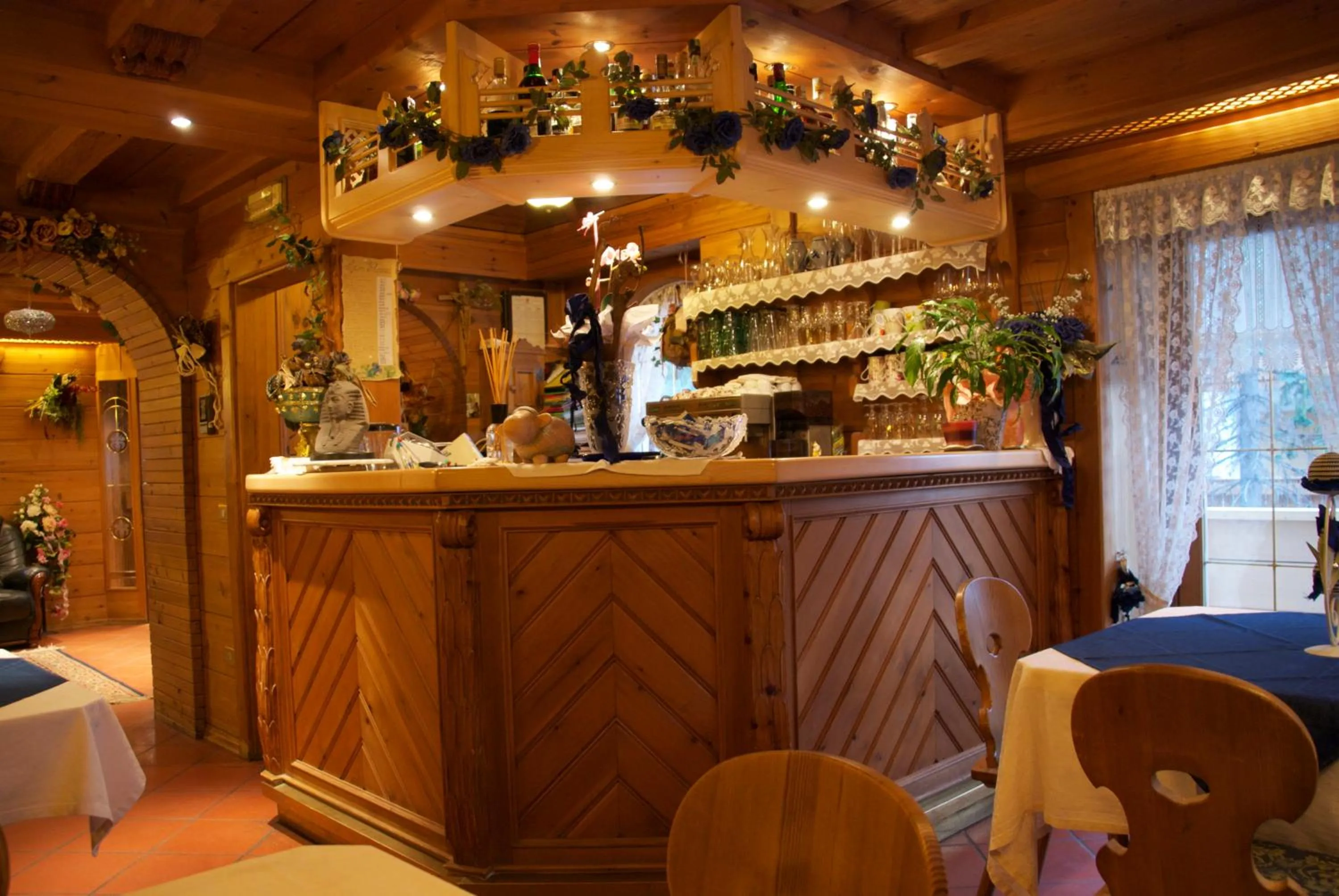 Lounge or bar in Albergo Genziana