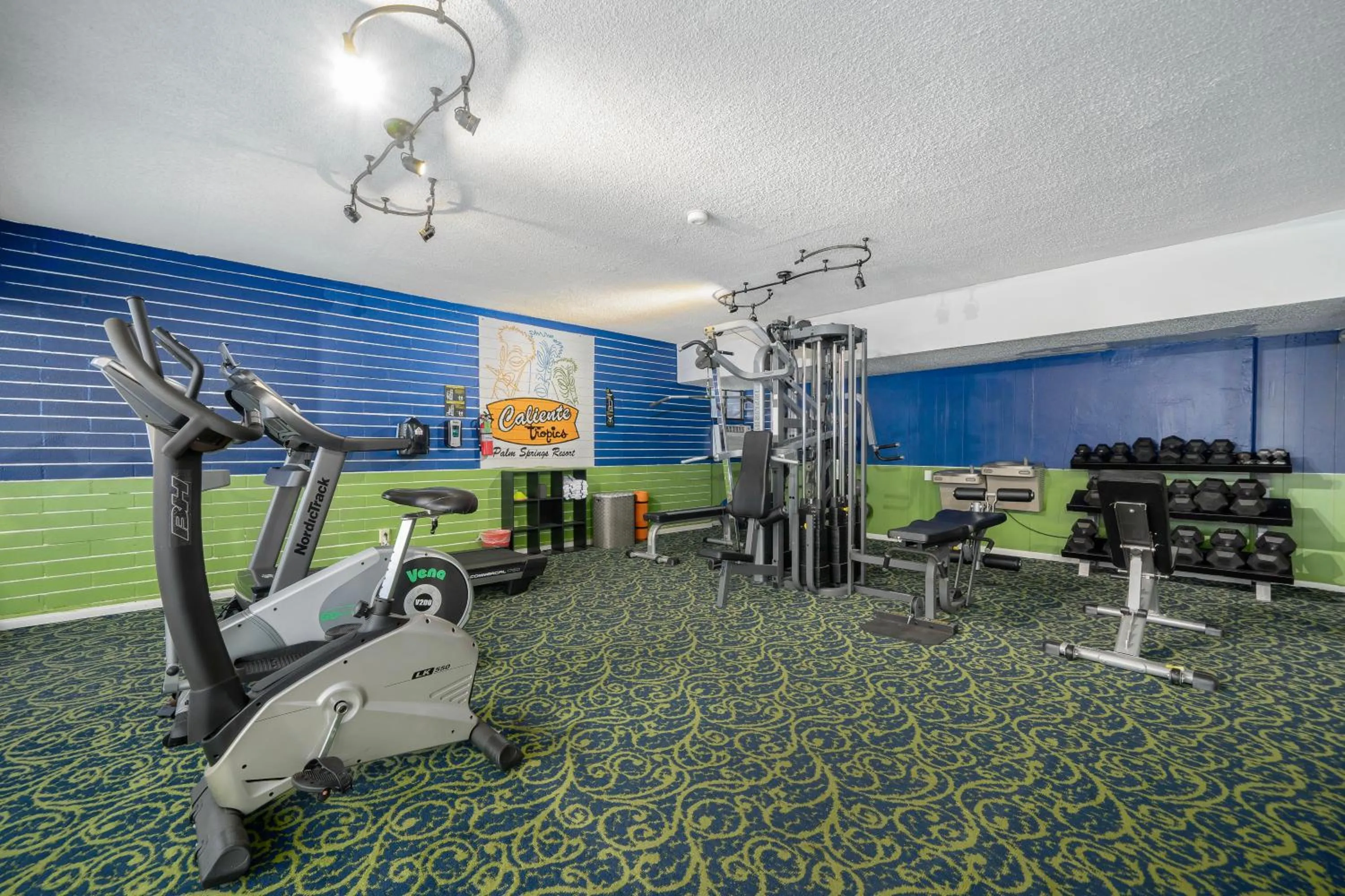 Fitness centre/facilities in Caliente Tropics