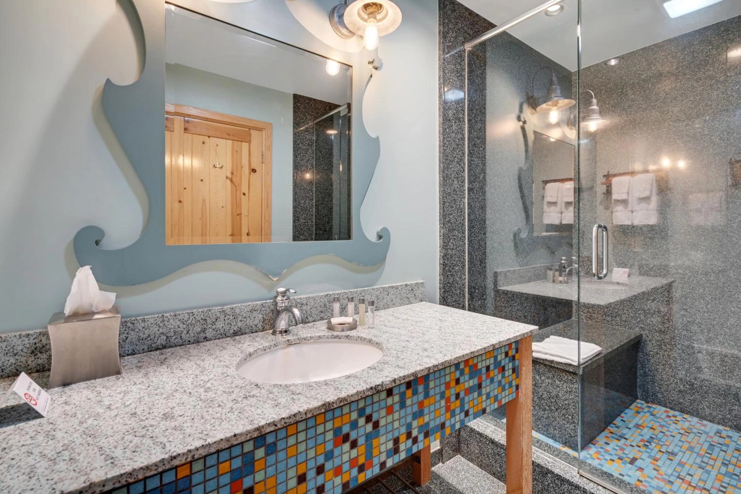 Shower in 3 Peaks Resort & Beach Club