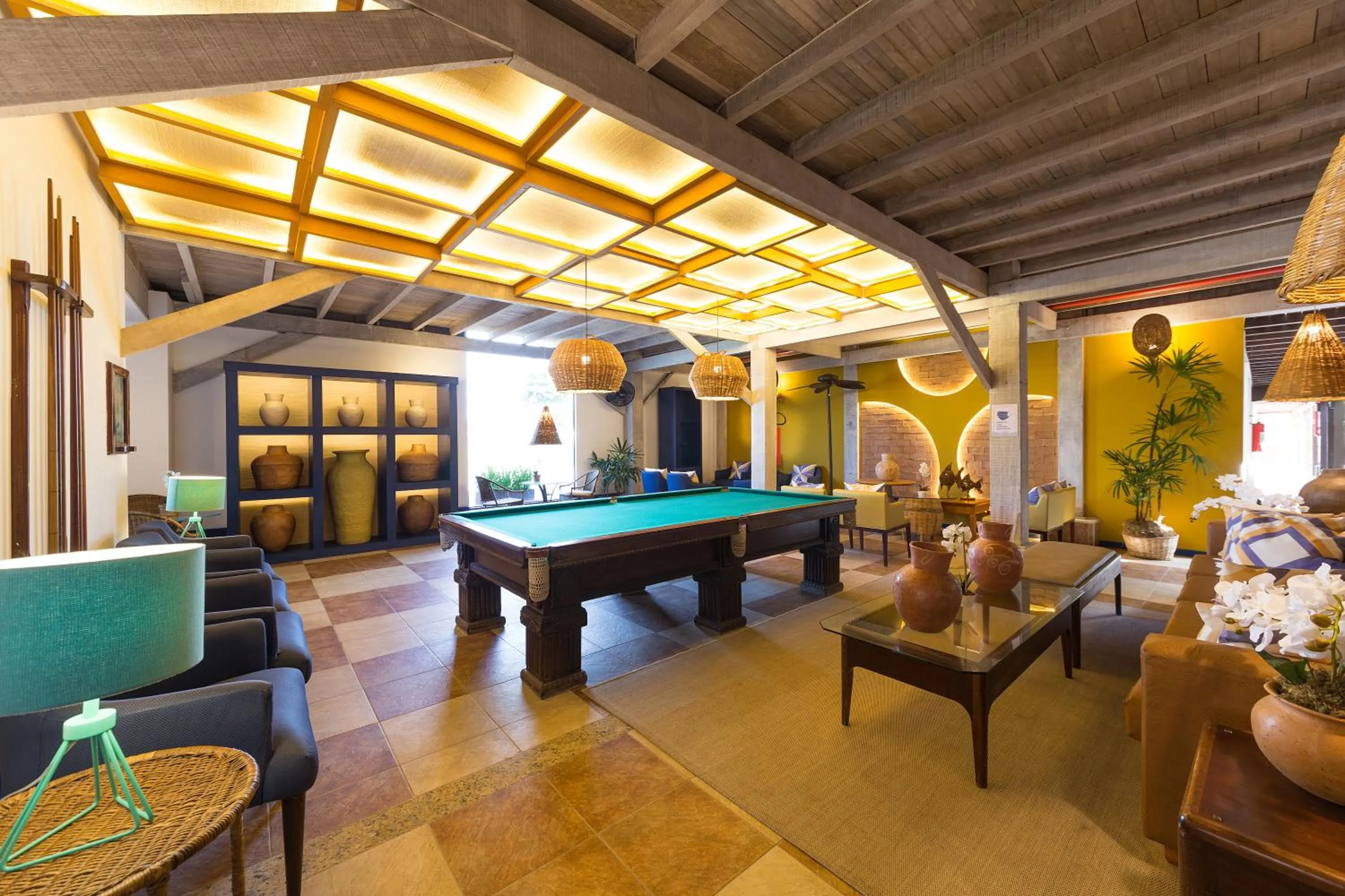 Billiard in Hotel Vilarejo Praia All Inclusive