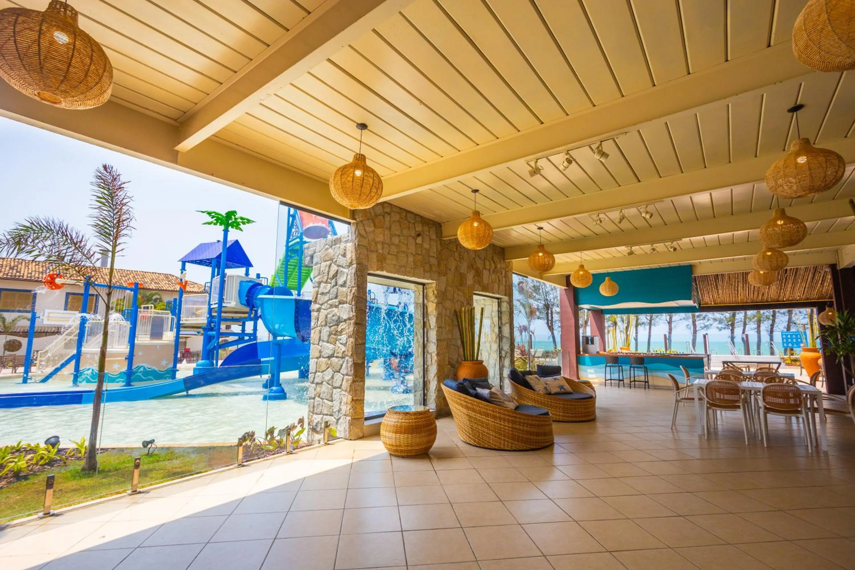 Balcony/Terrace in Hotel Vilarejo Praia All Inclusive