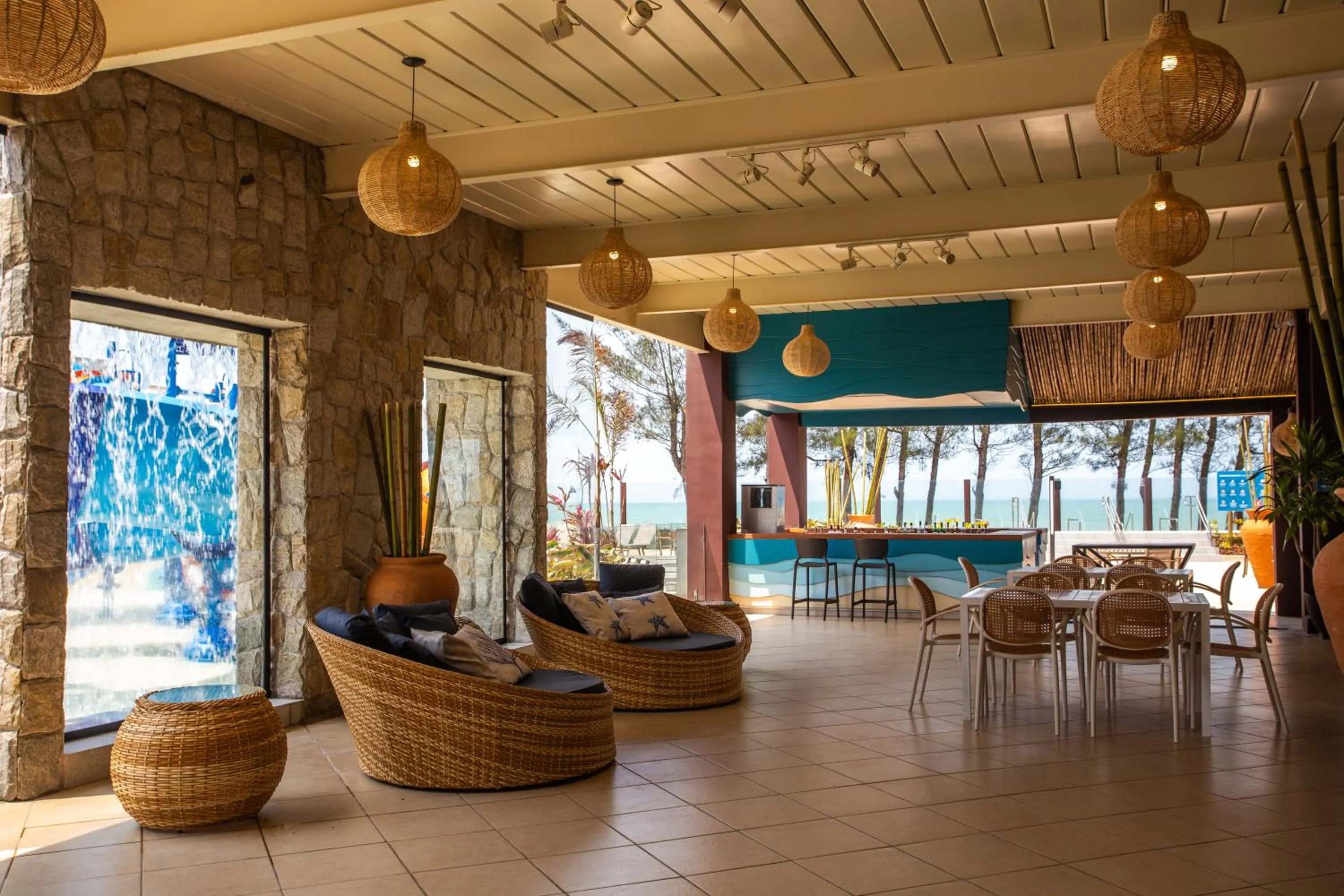 Balcony/Terrace in Hotel Vilarejo Praia All Inclusive