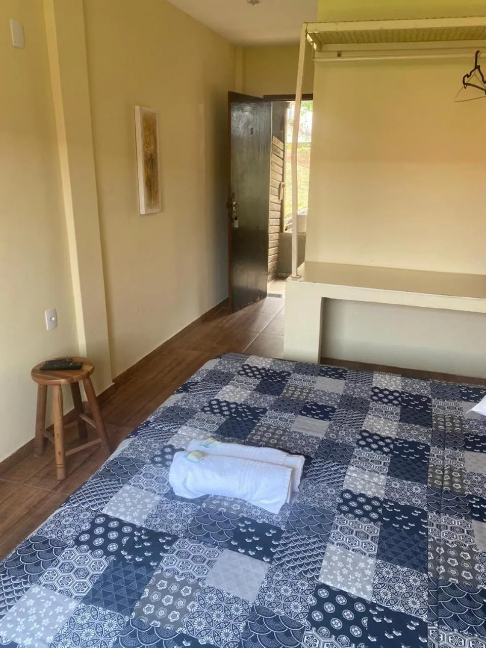 Bed in Pousada Aconchego de Minas