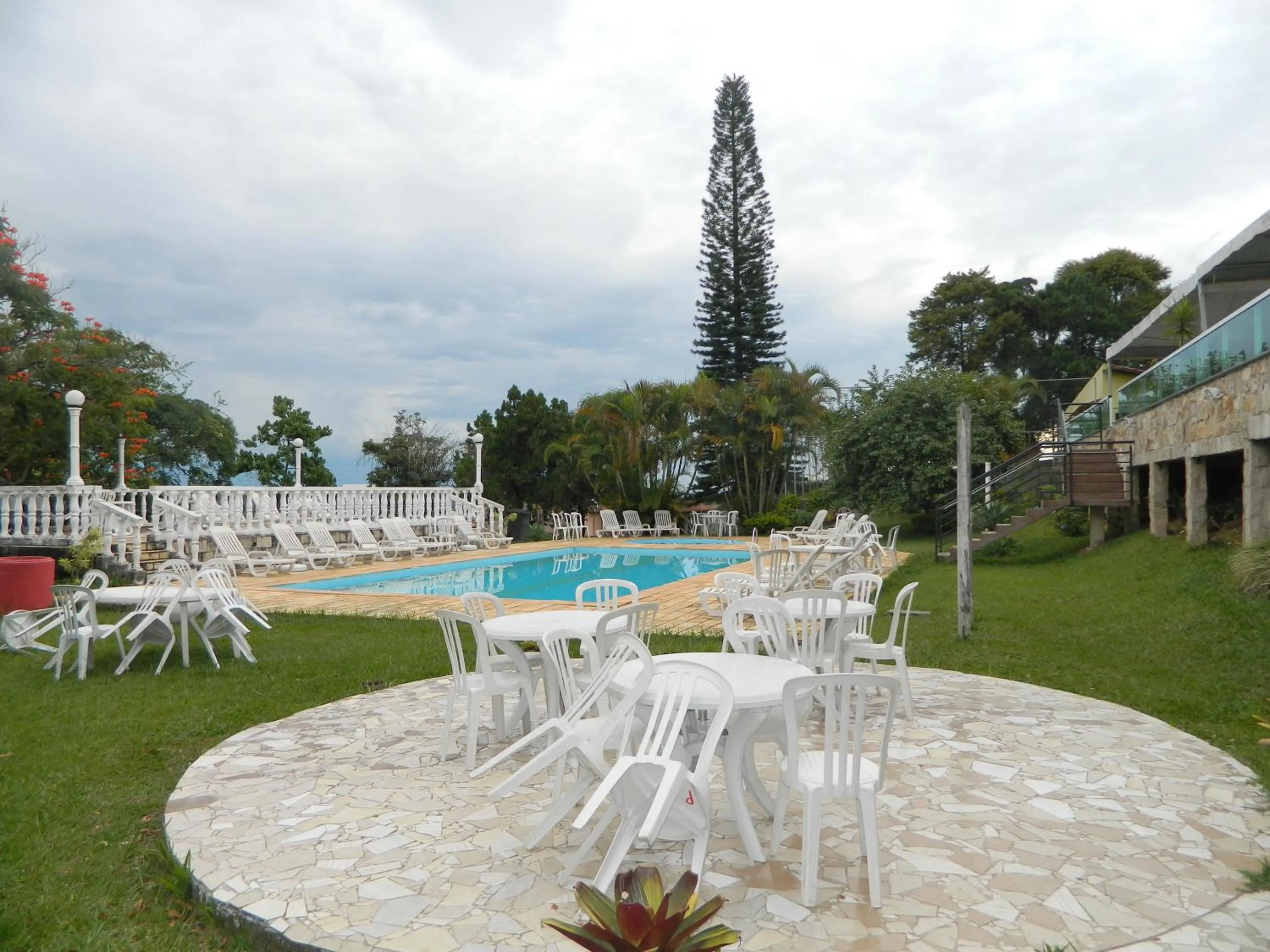 Swimming pool in Pousada Aconchego de Minas
