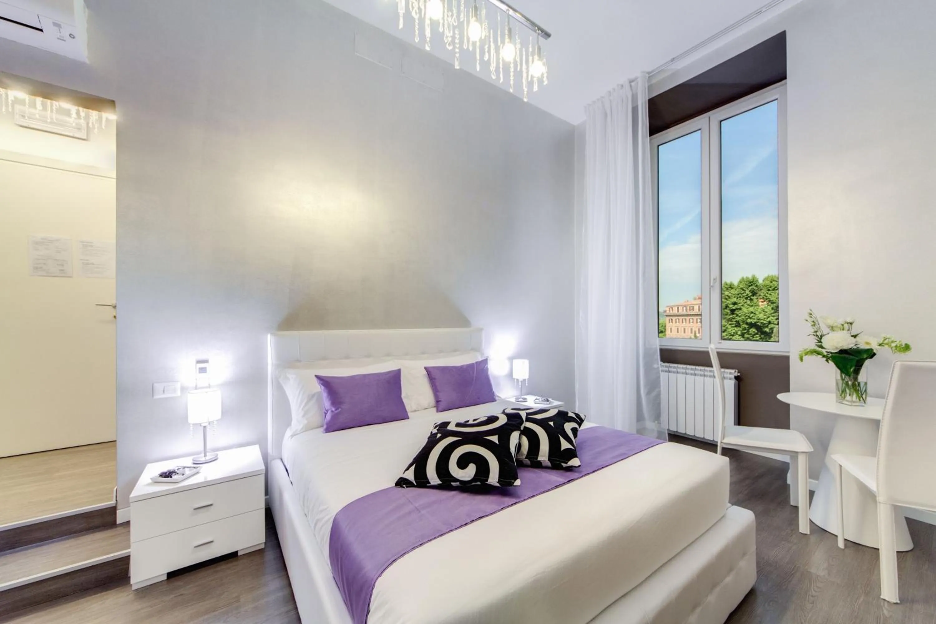 Photo of the whole room, Bed in B&B Colosseo Panoramic Rooms