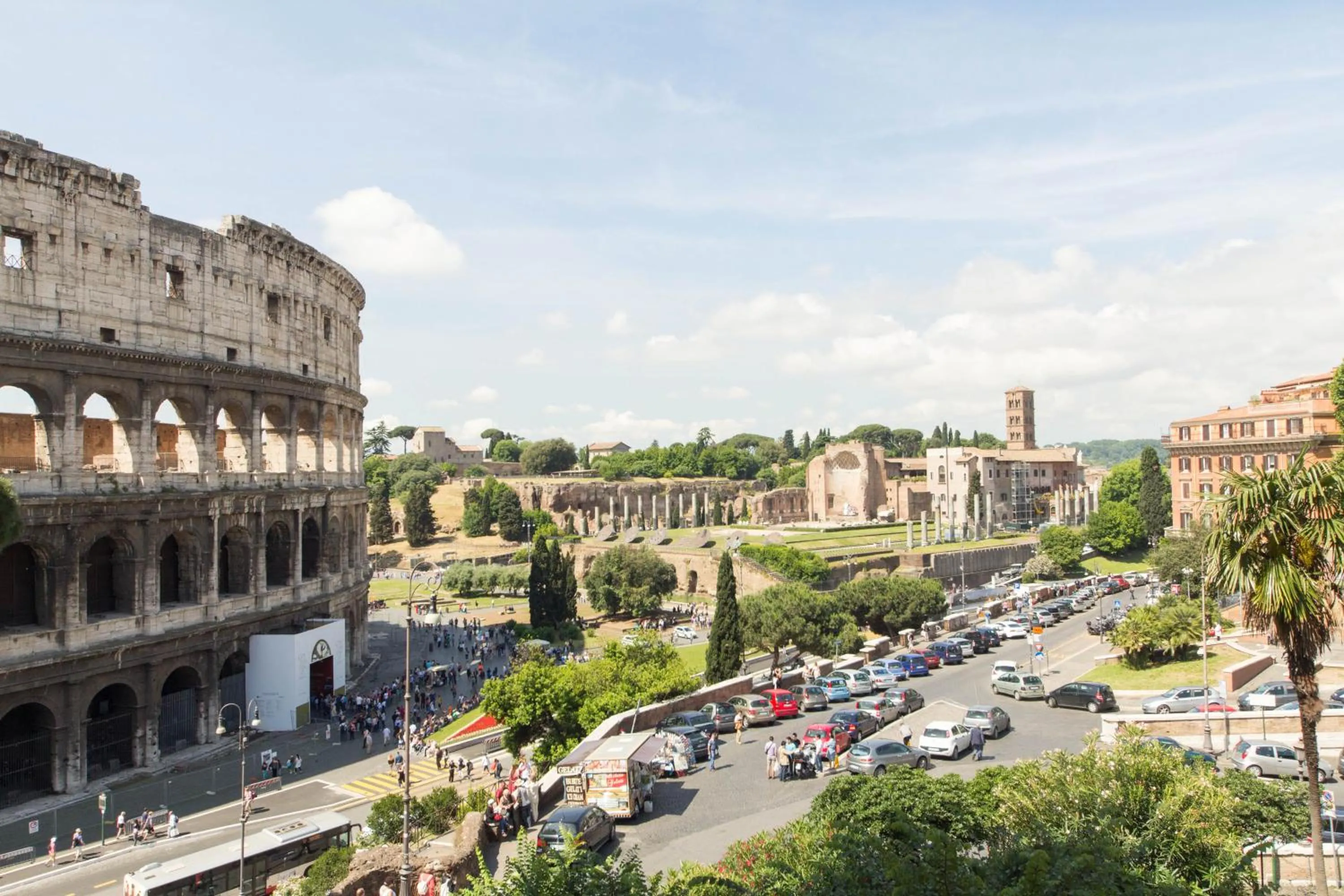 View (from property/room) in B&B Colosseo Panoramic Rooms