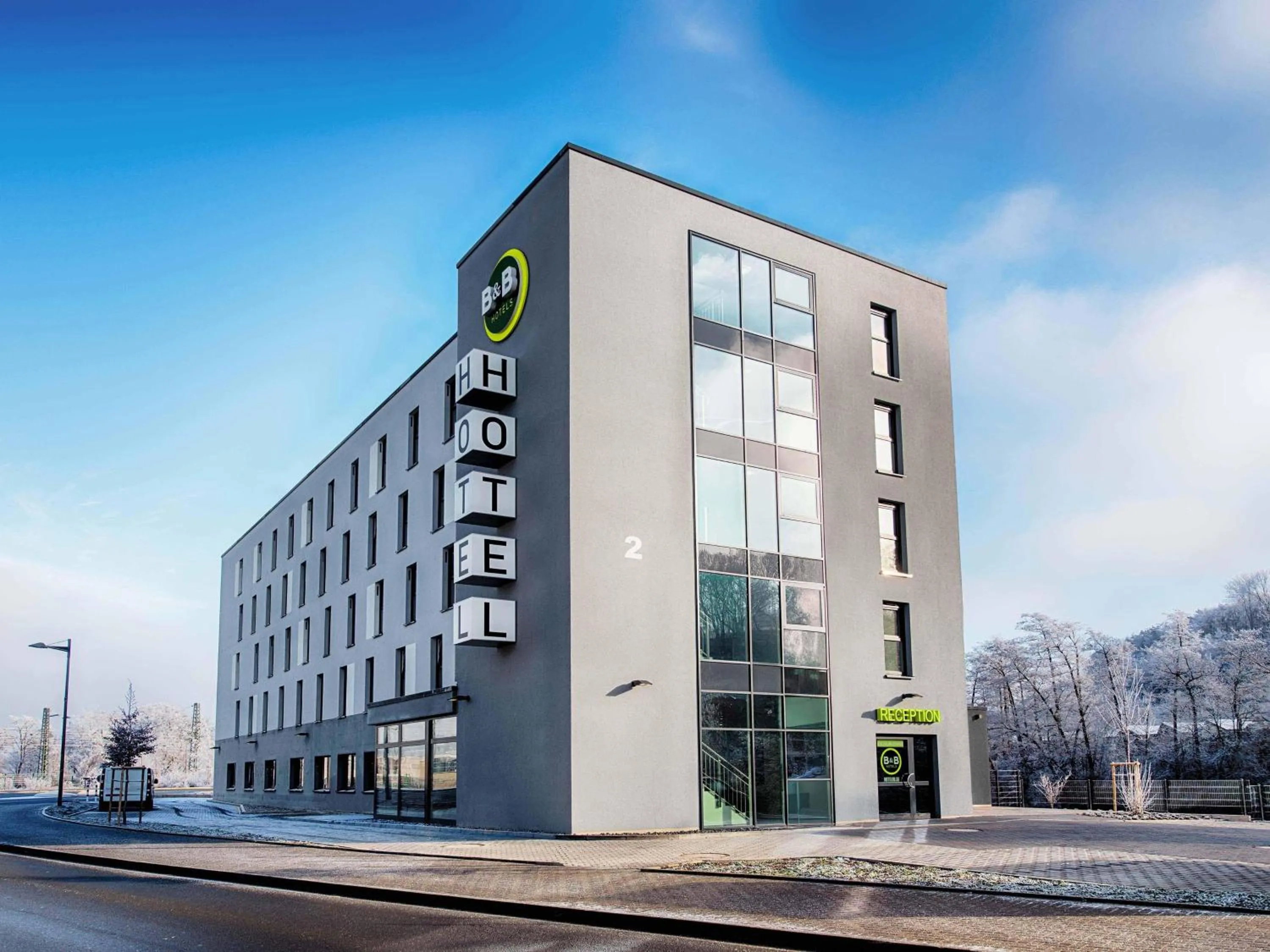 Property building in B&B Hotel Wetzlar