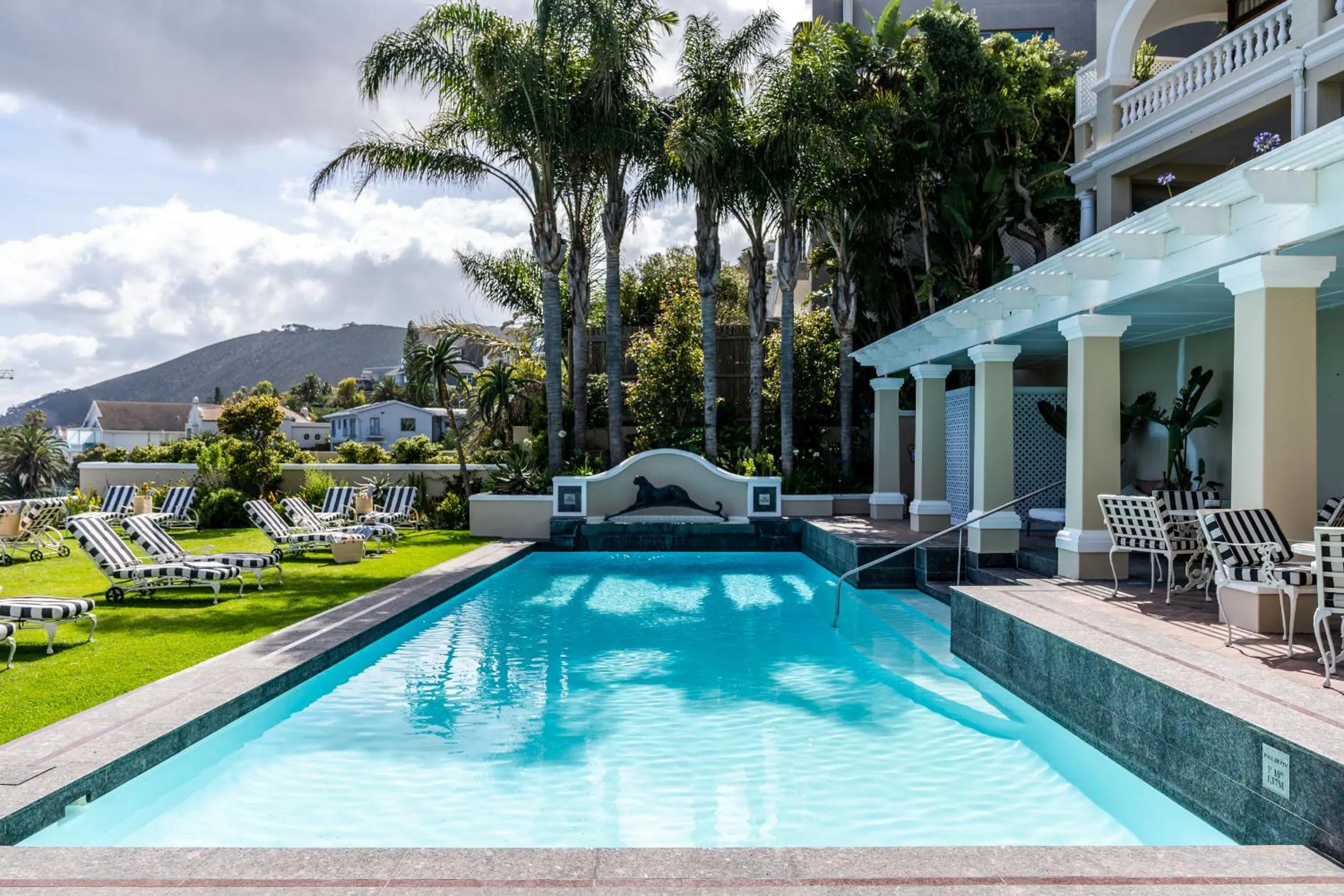 Swimming pool in Ellerman House