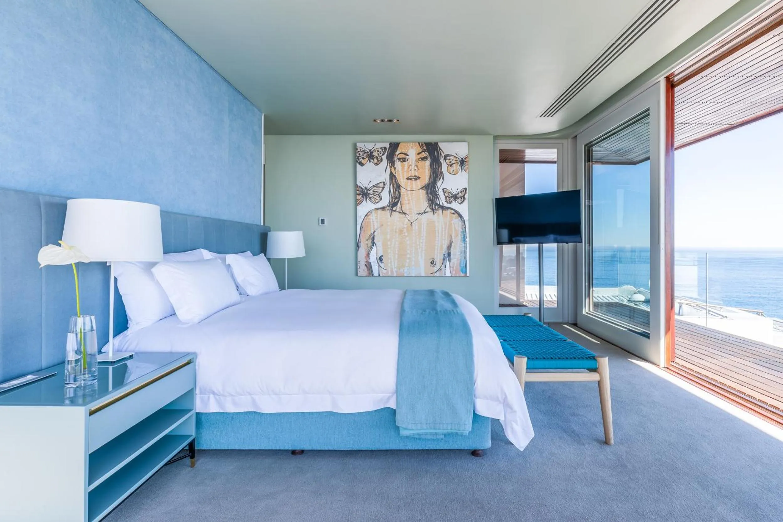 Bedroom, Bed in Ellerman House