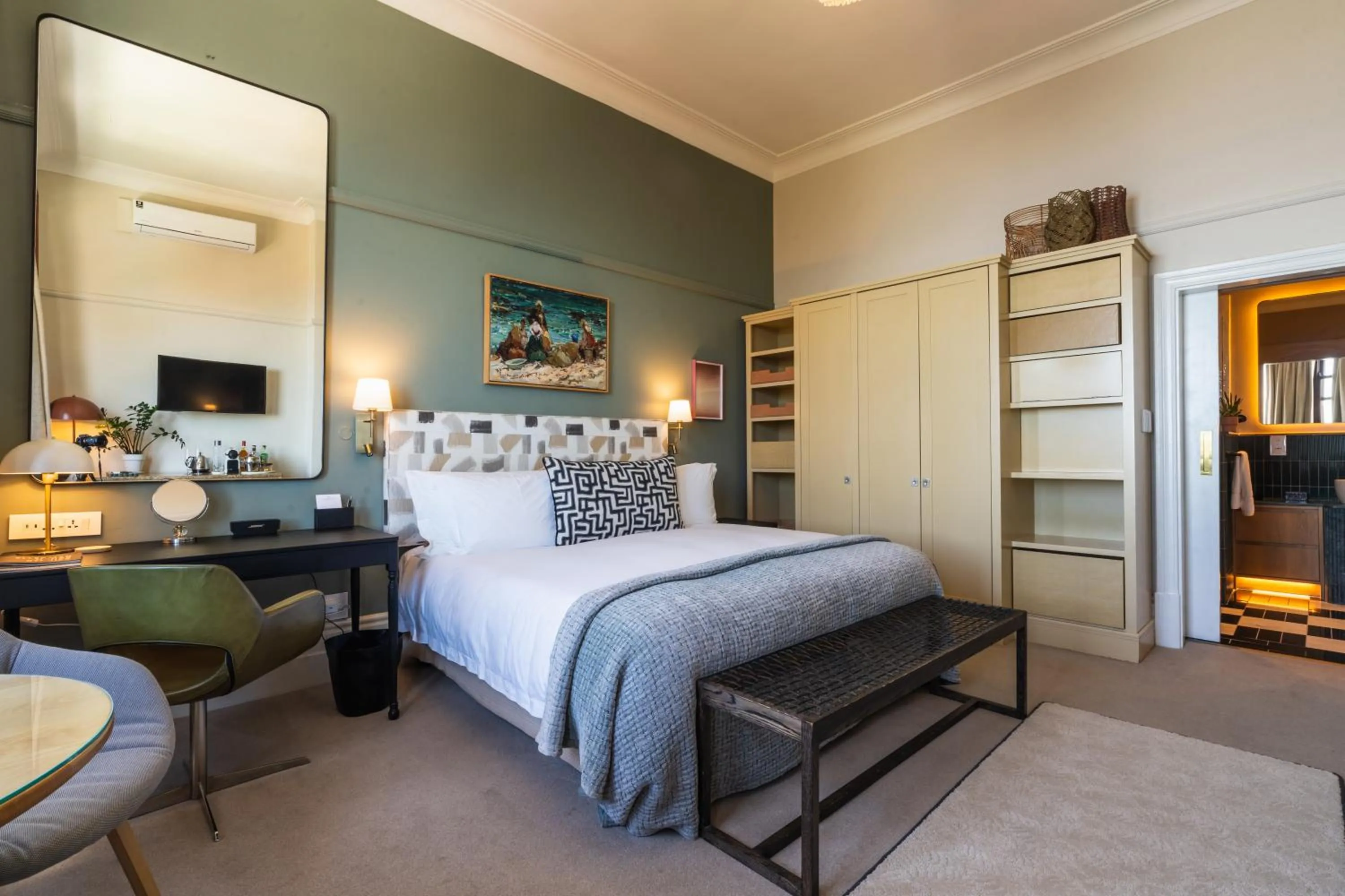 Bedroom, Bed in Ellerman House