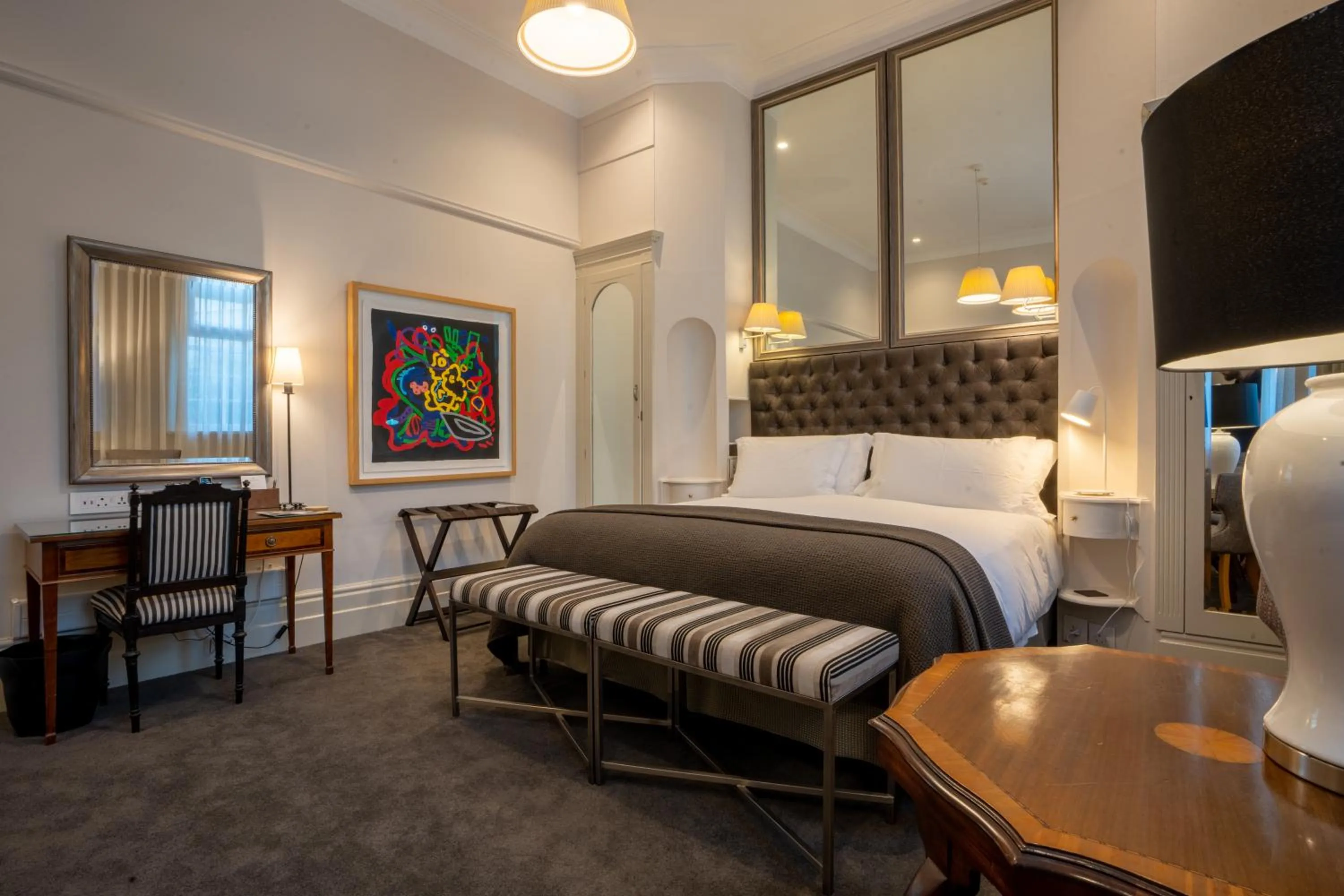 Bedroom, Bed in Ellerman House