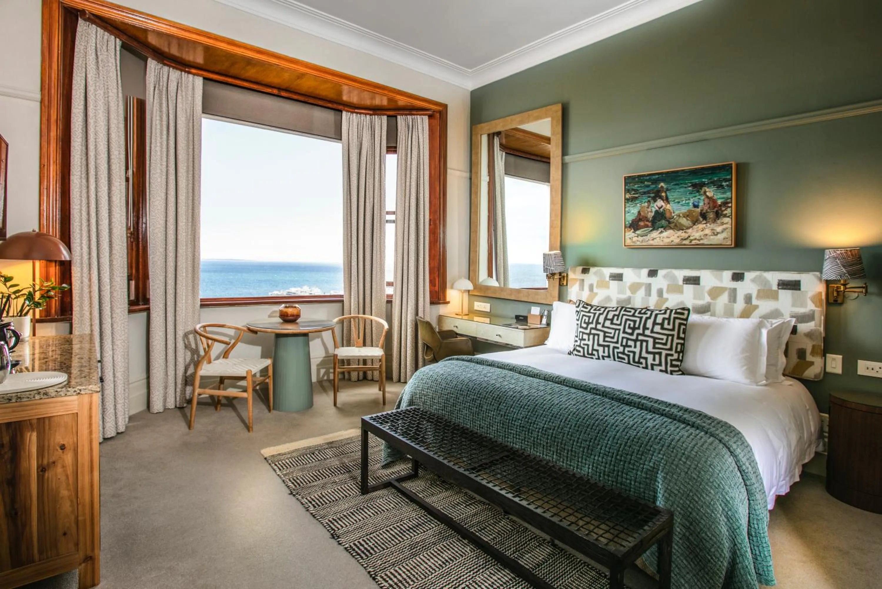 Bedroom, Bed in Ellerman House