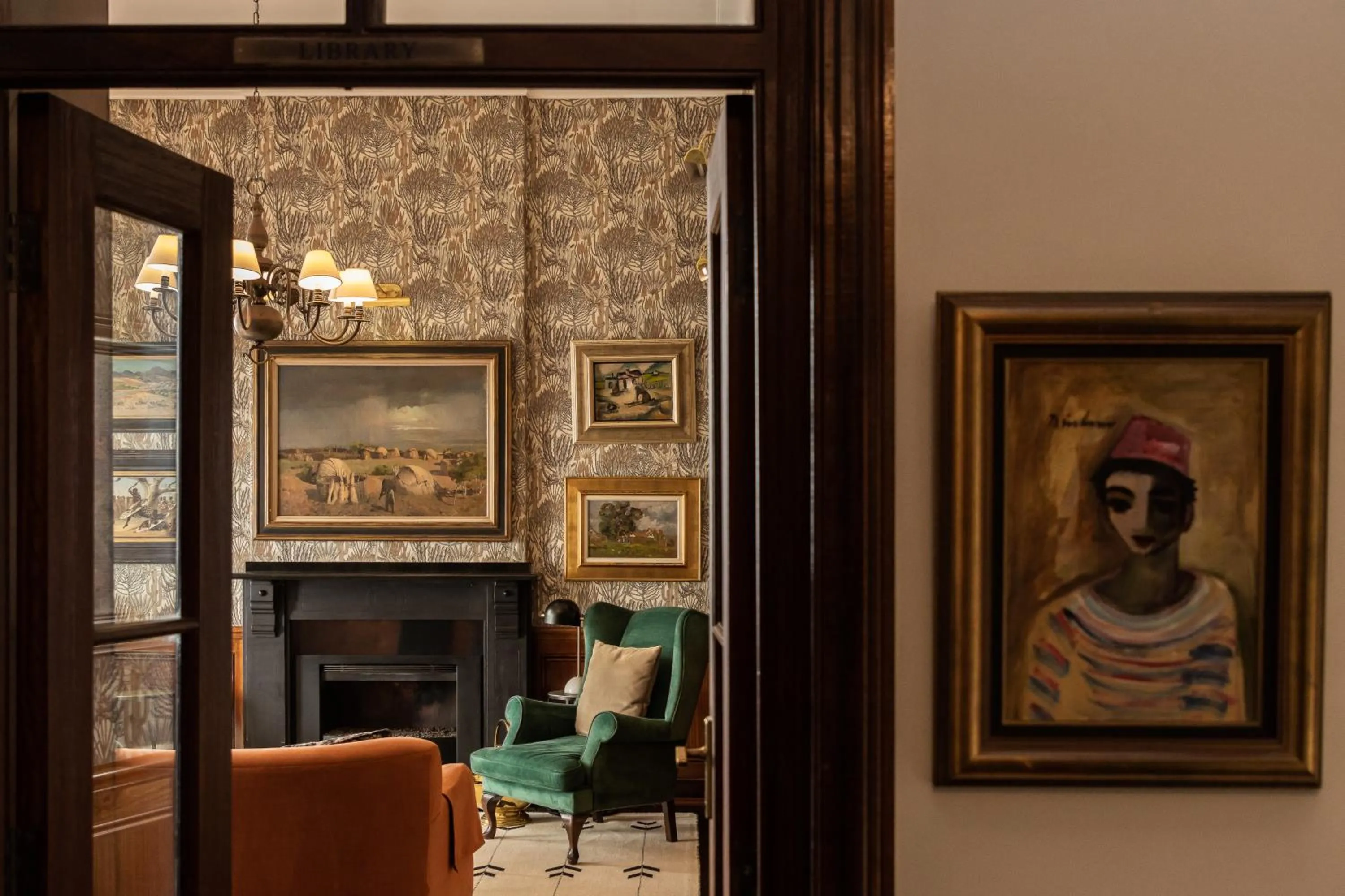 Library in Ellerman House