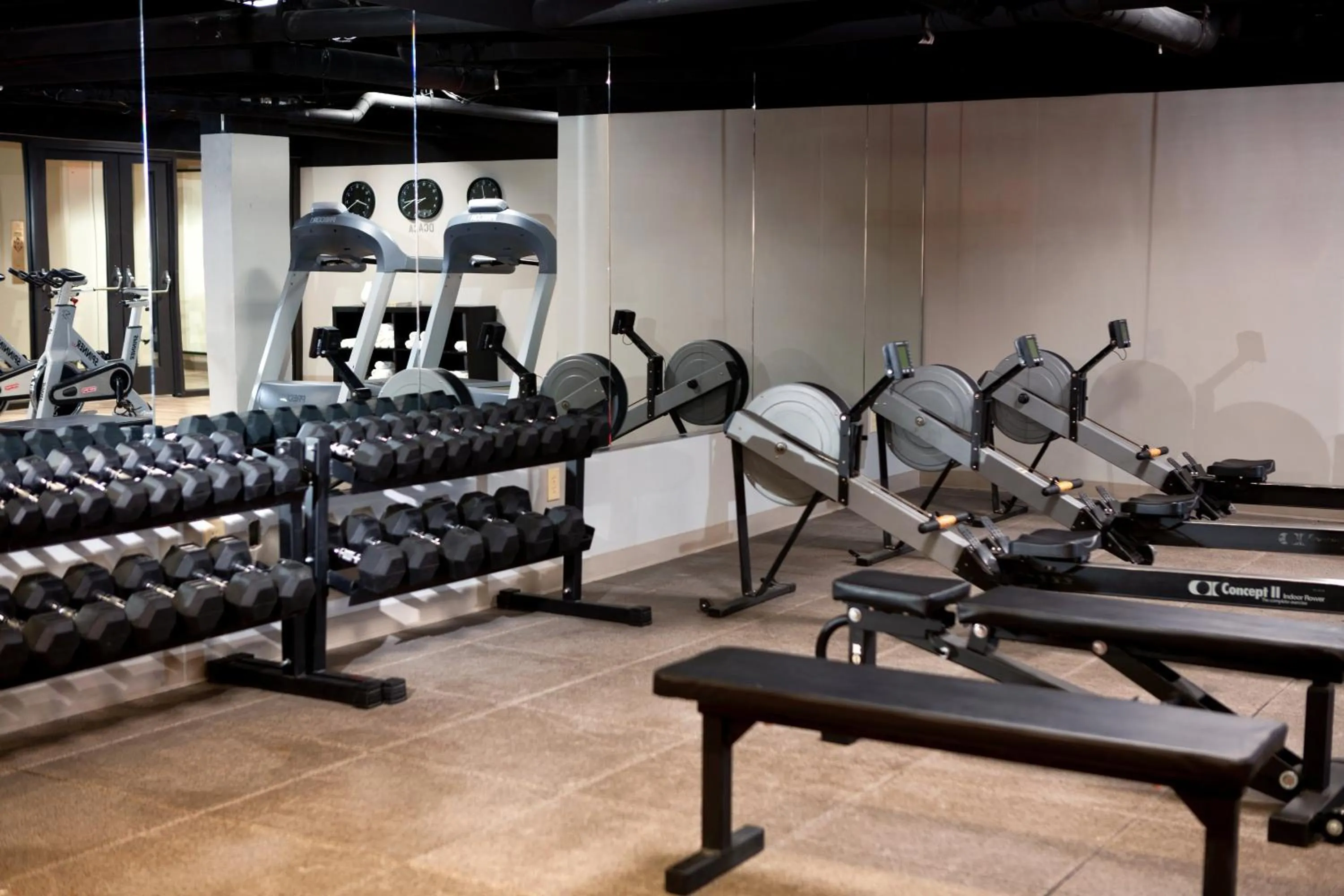Fitness centre/facilities in Glover Park Hotel Georgetown