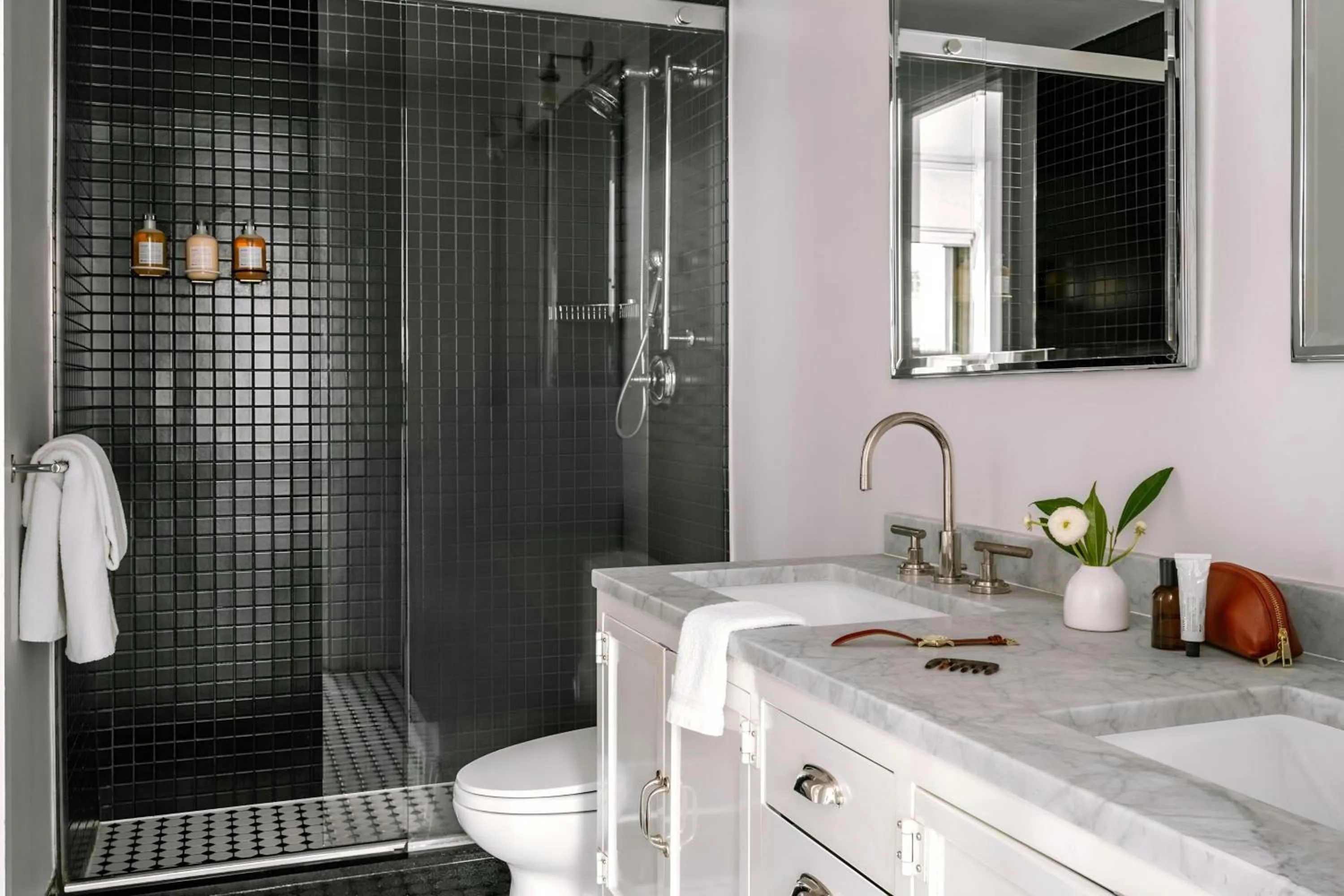 Bathroom in Duane Street Hotel Tribeca, Sonder by Marriott Bonvoy