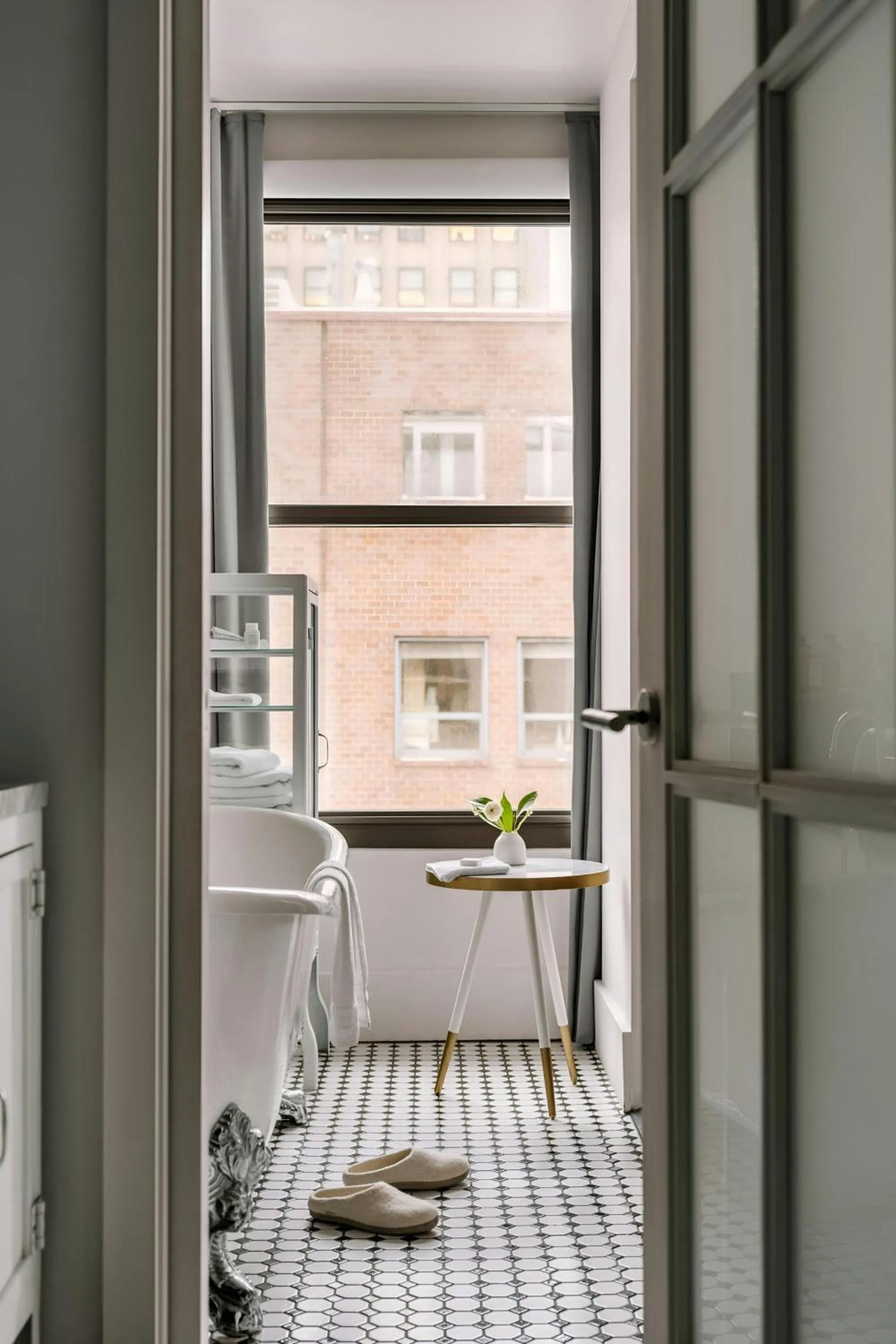 Bathroom in Duane Street Hotel Tribeca, Sonder by Marriott Bonvoy
