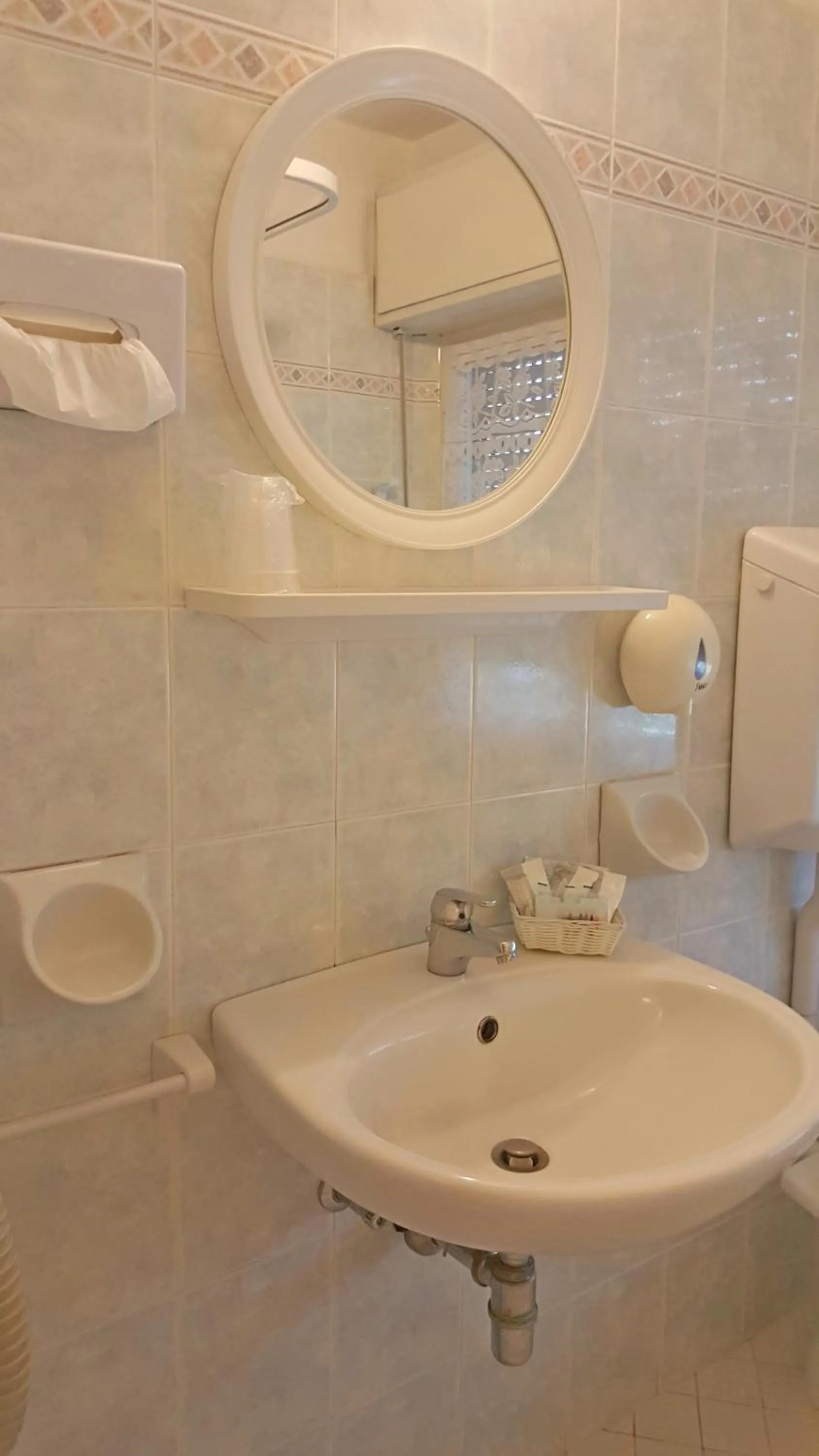 Toilet in Hotel St. Moritz