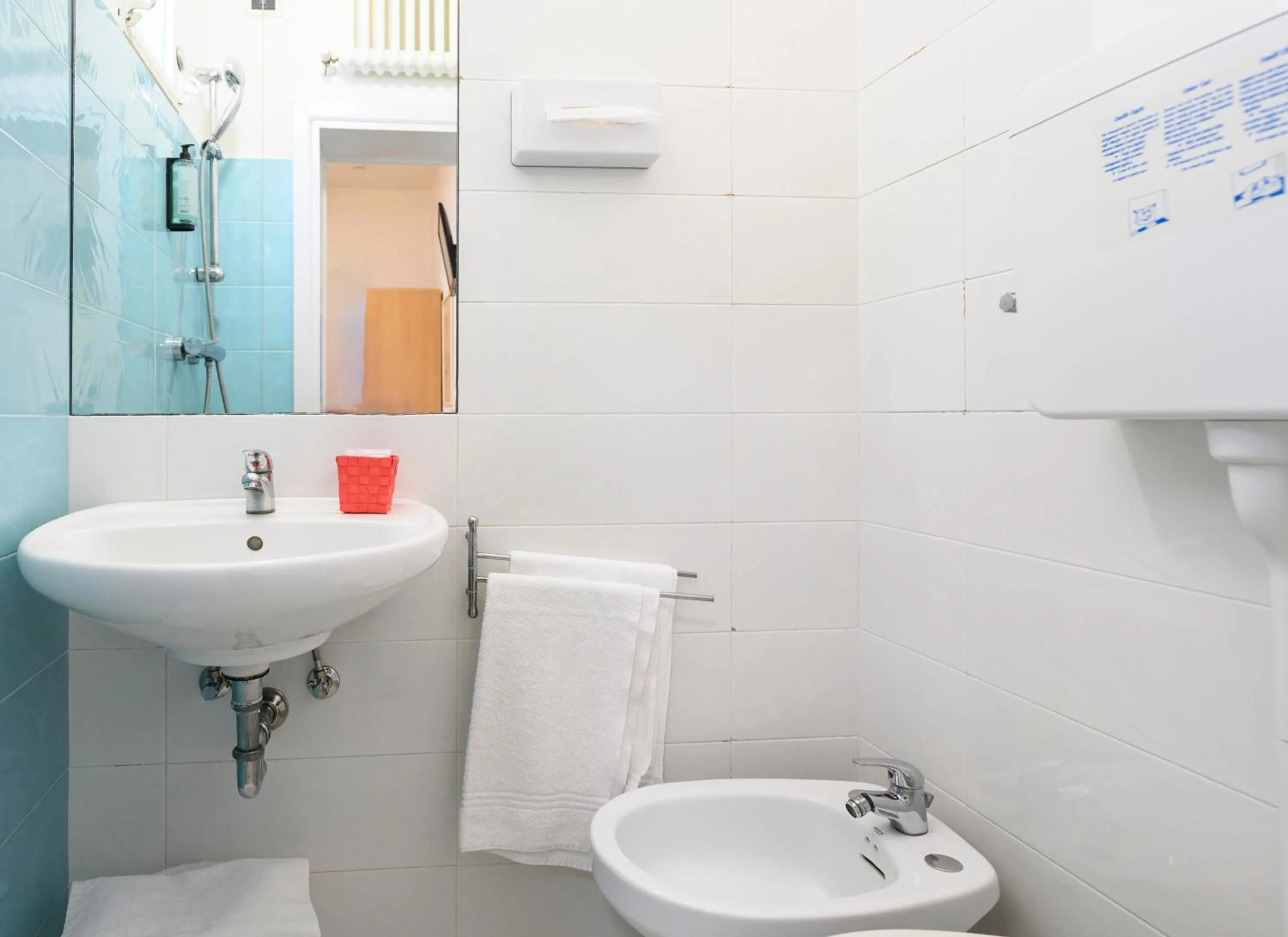 Bathroom in Hotel St. Moritz