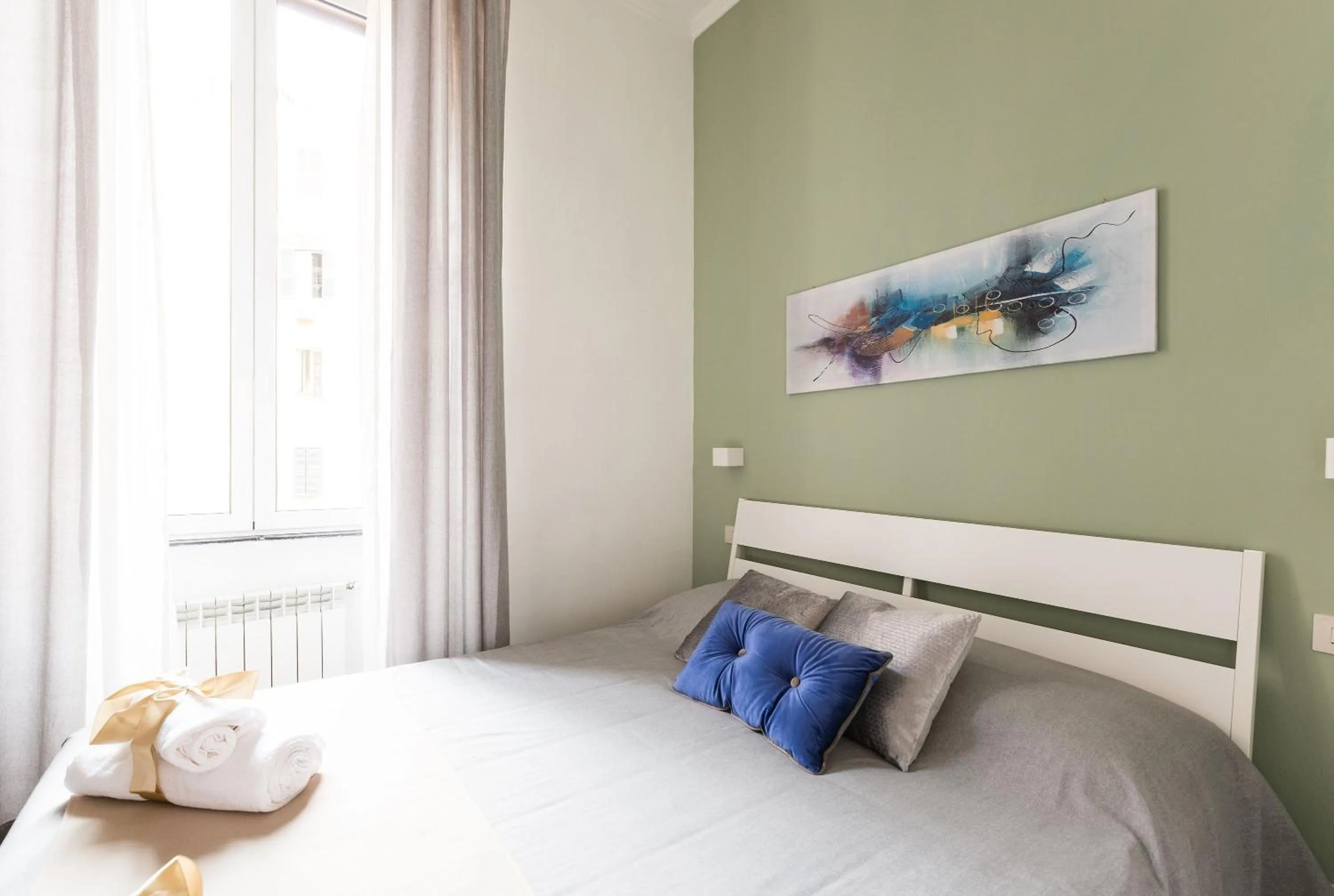 Bed in Domus Victoria Guest House