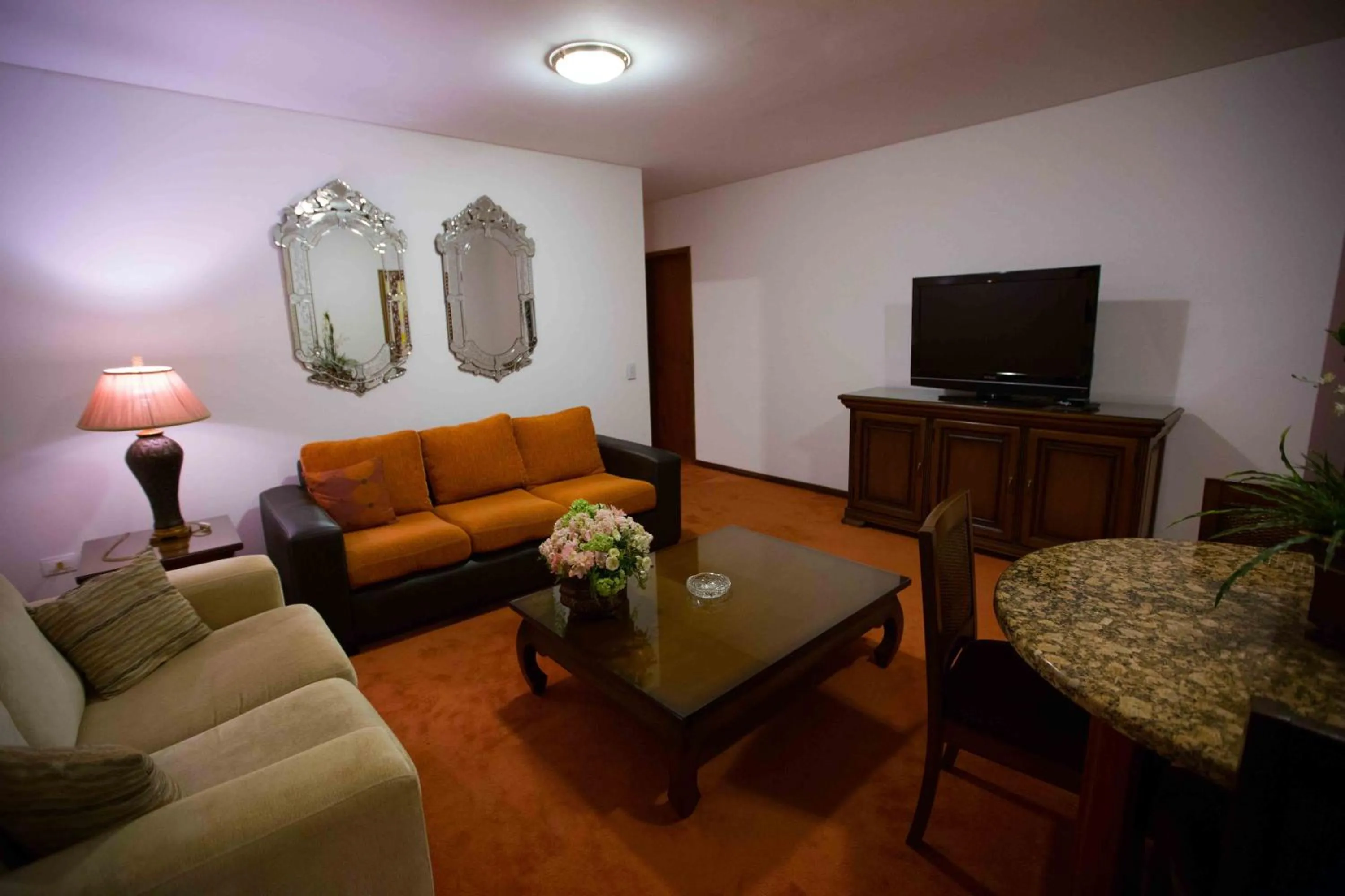 Living room in Las Ventanas Hotel Boutique