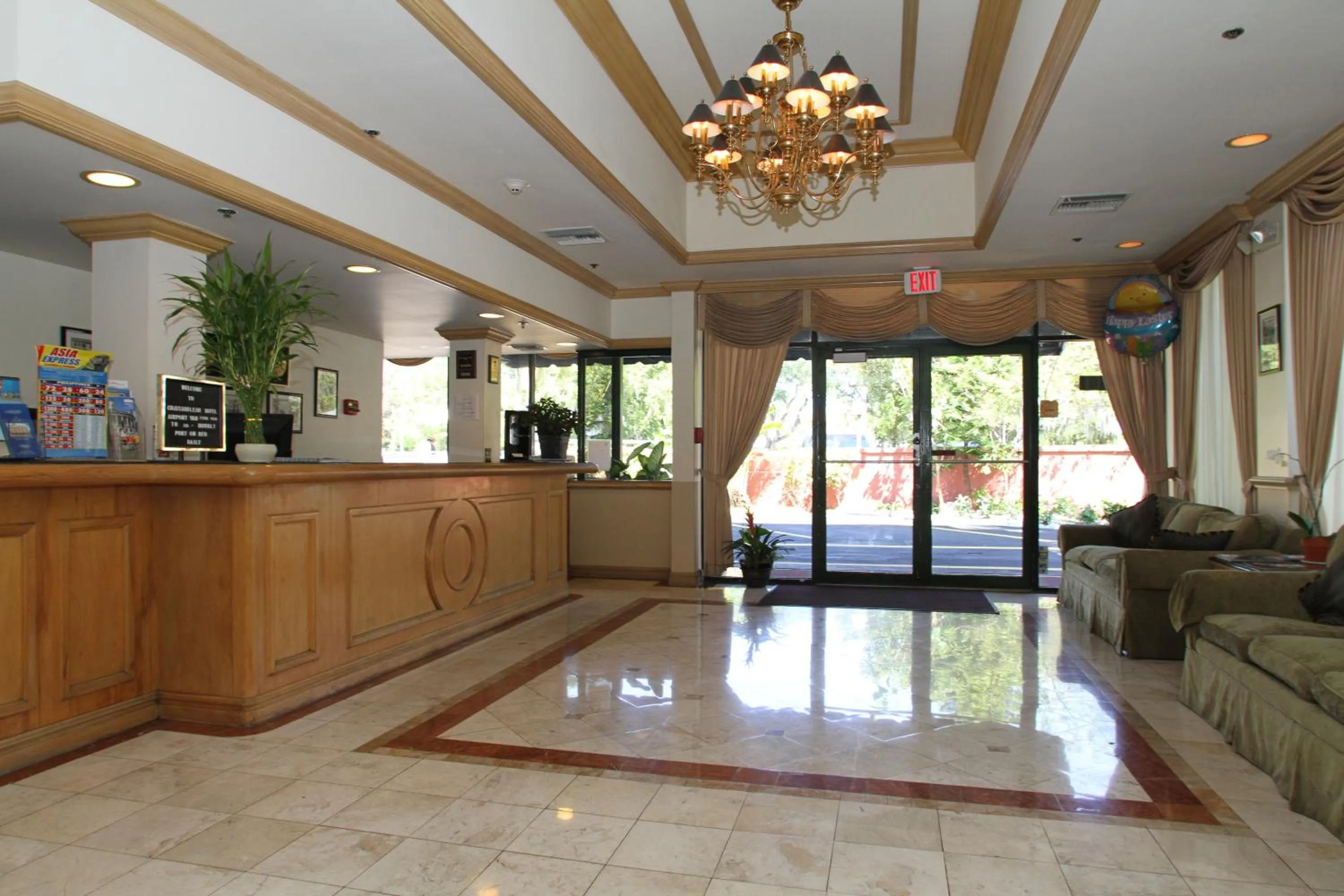 Lobby or reception in Hotel Chateaubleau