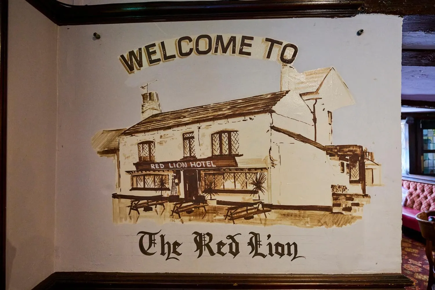 Property logo or sign in Red Lion, Wigan by Marston's Inns