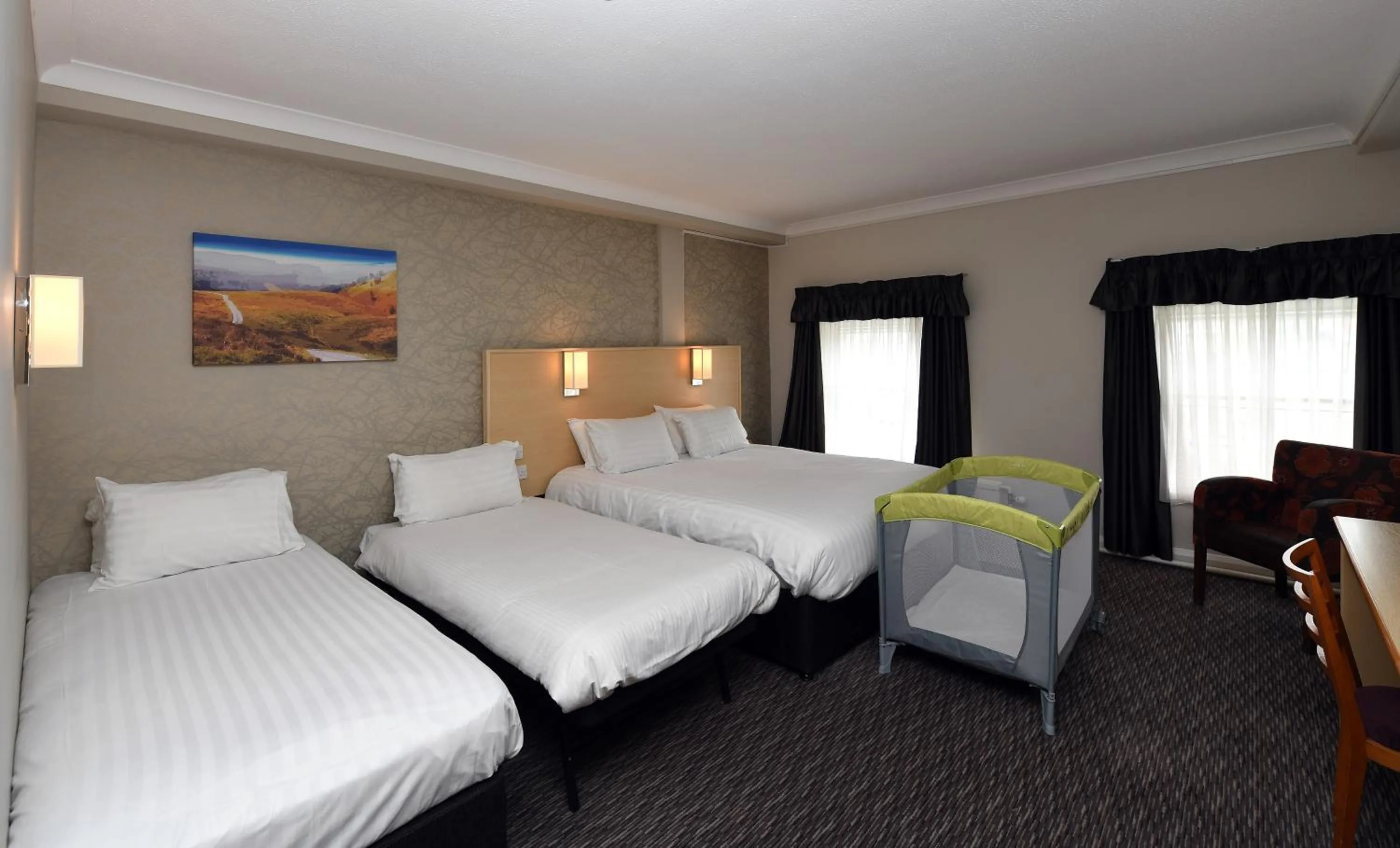 Bed in Wynnstay Arms, Wrexham by Marston's Inns