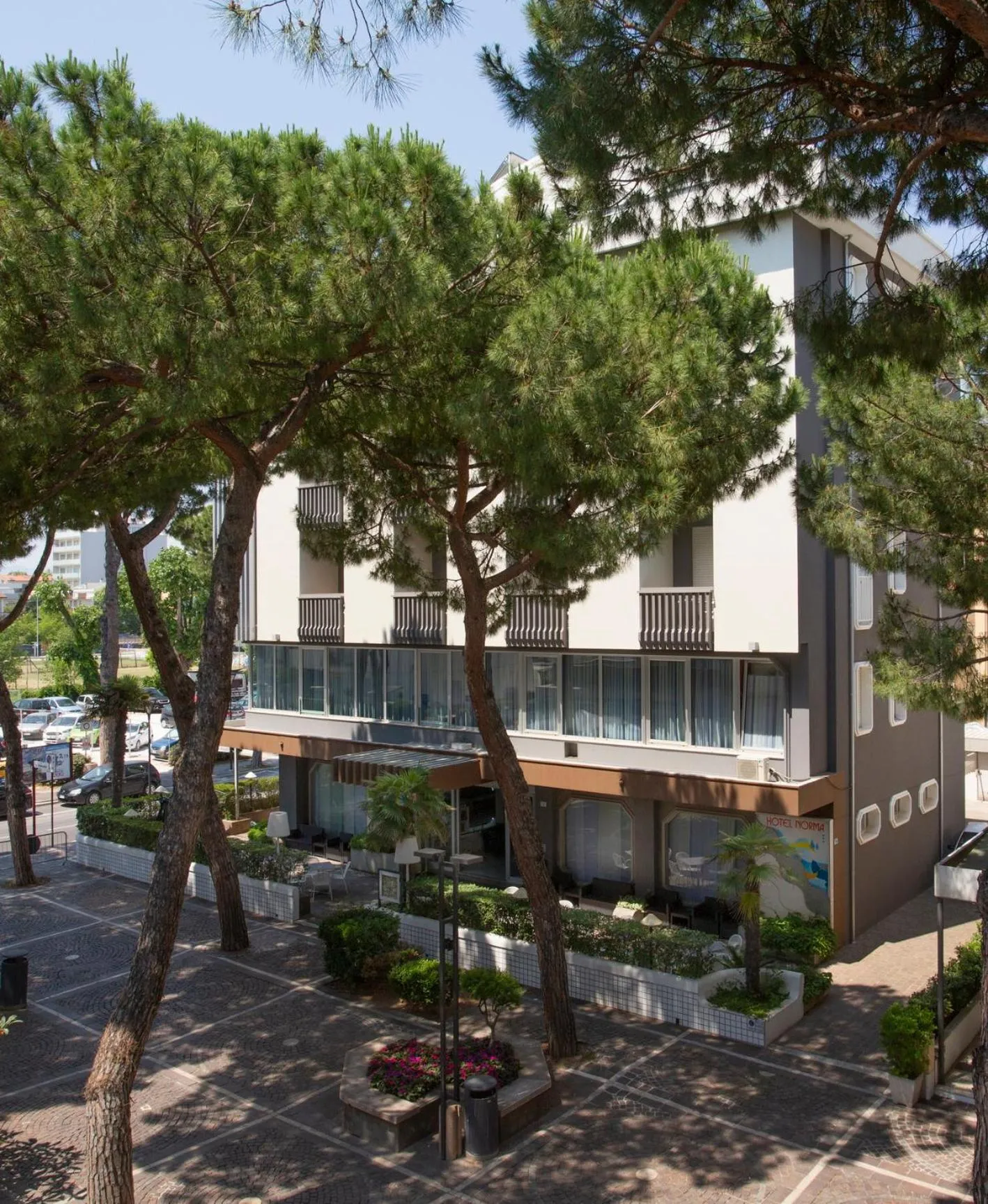 Property building in Hotel Norma