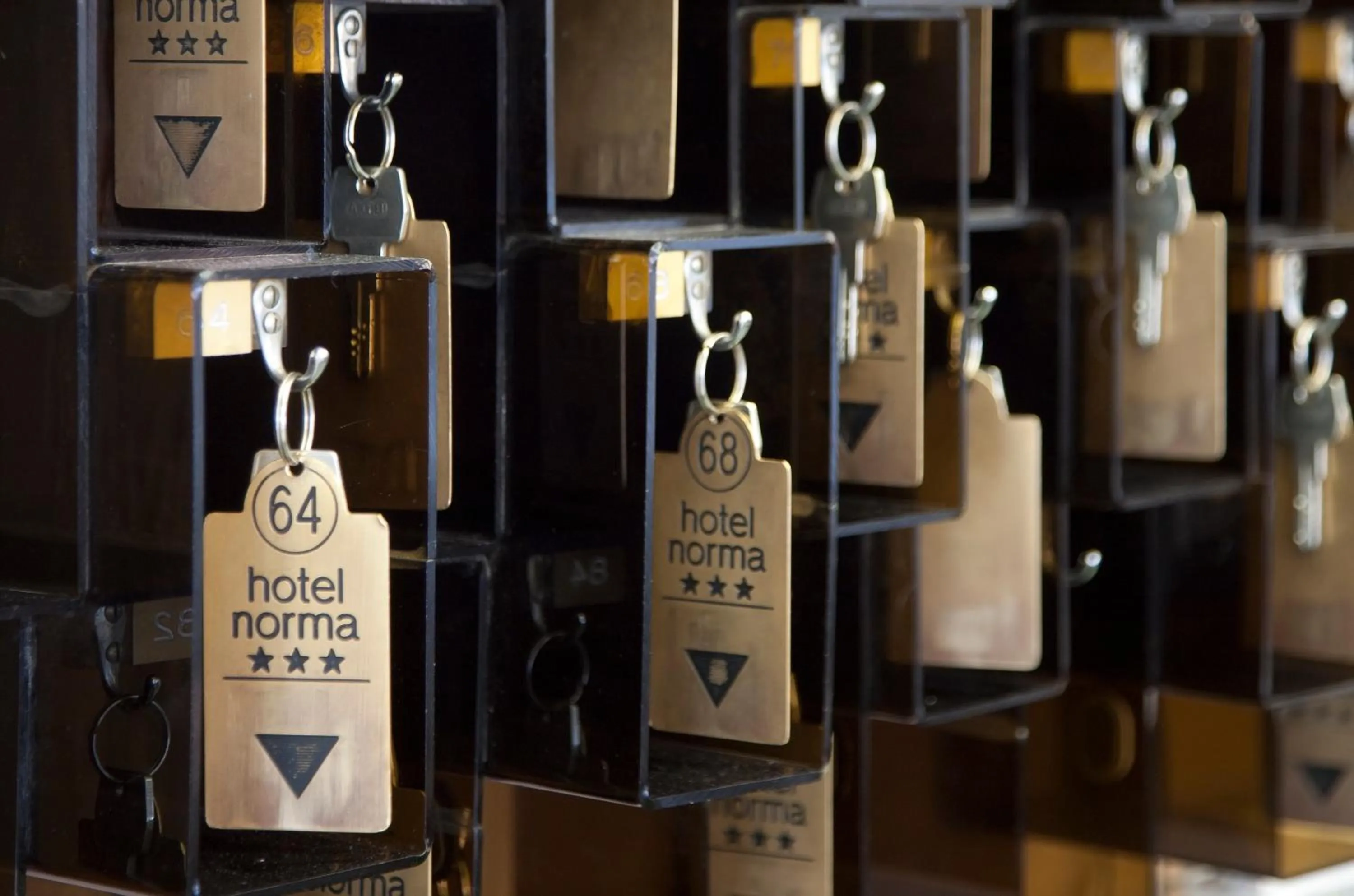 Decorative detail in Hotel Norma