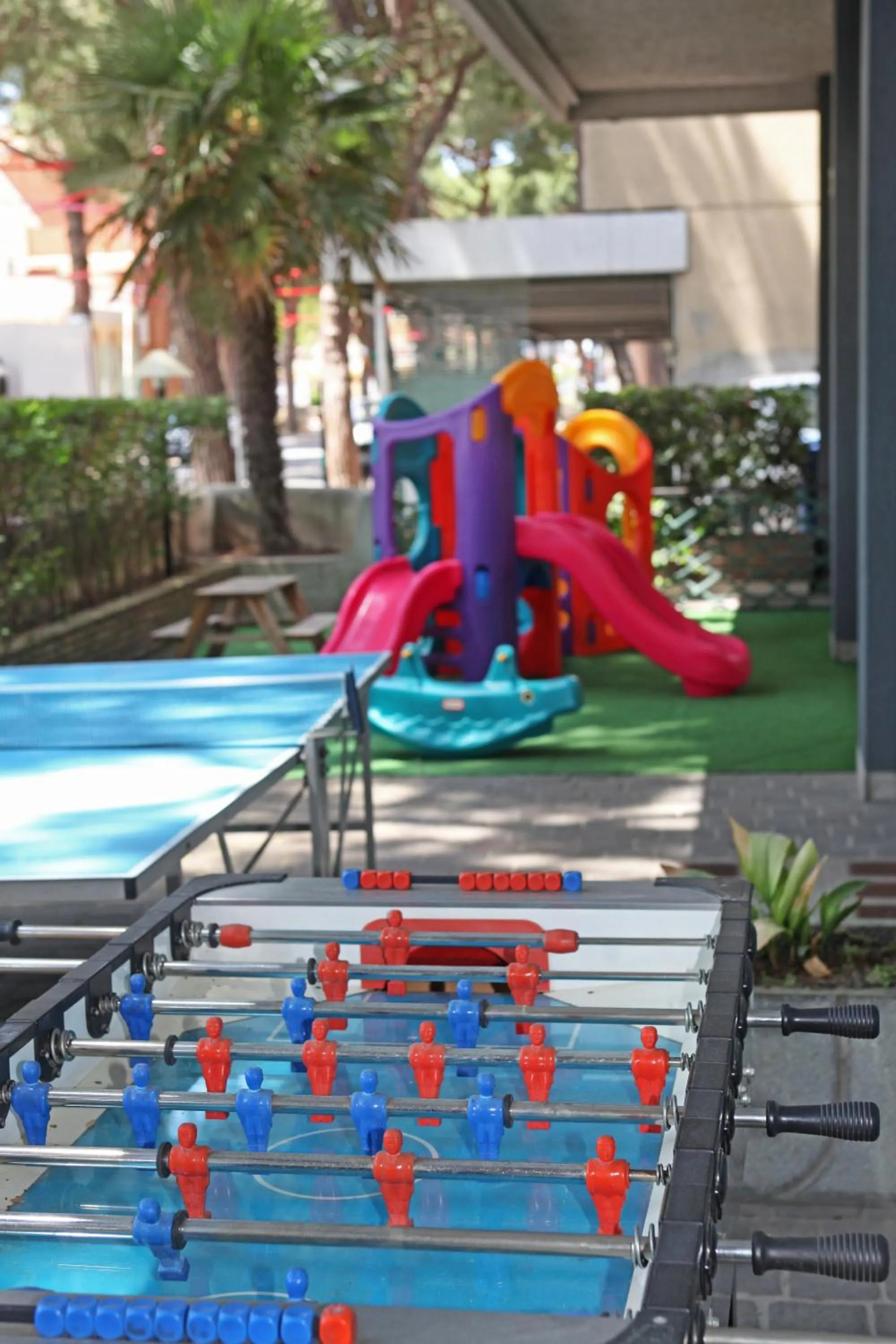 Children play ground in Hotel Norma