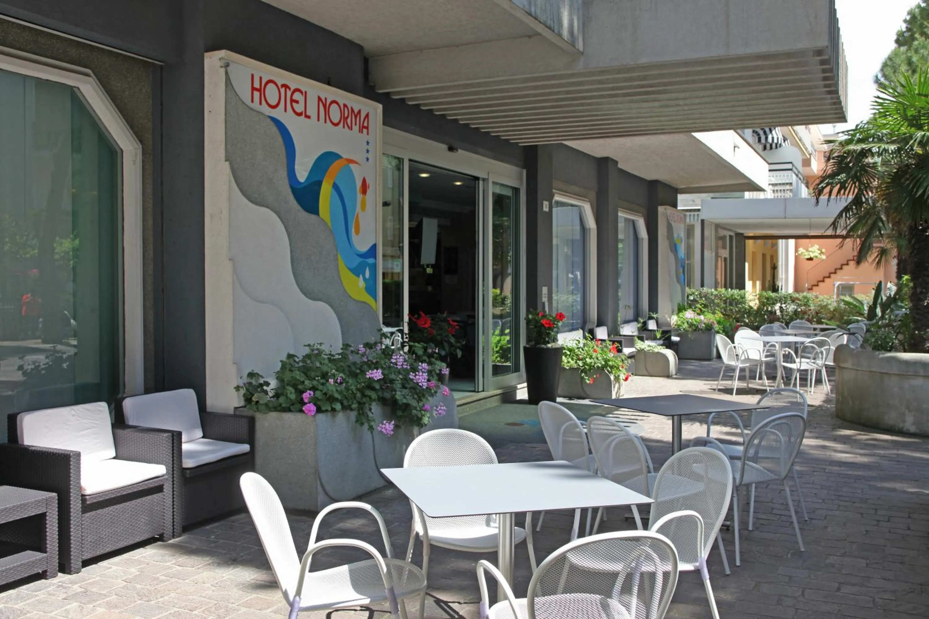 Garden in Hotel Norma