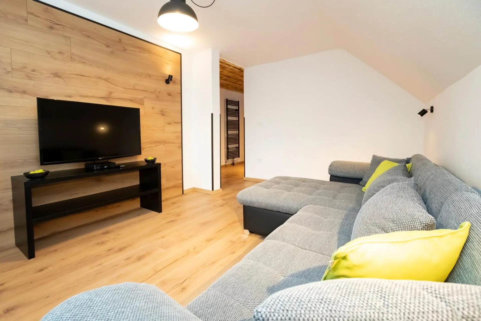 Living room in Apartments Alp