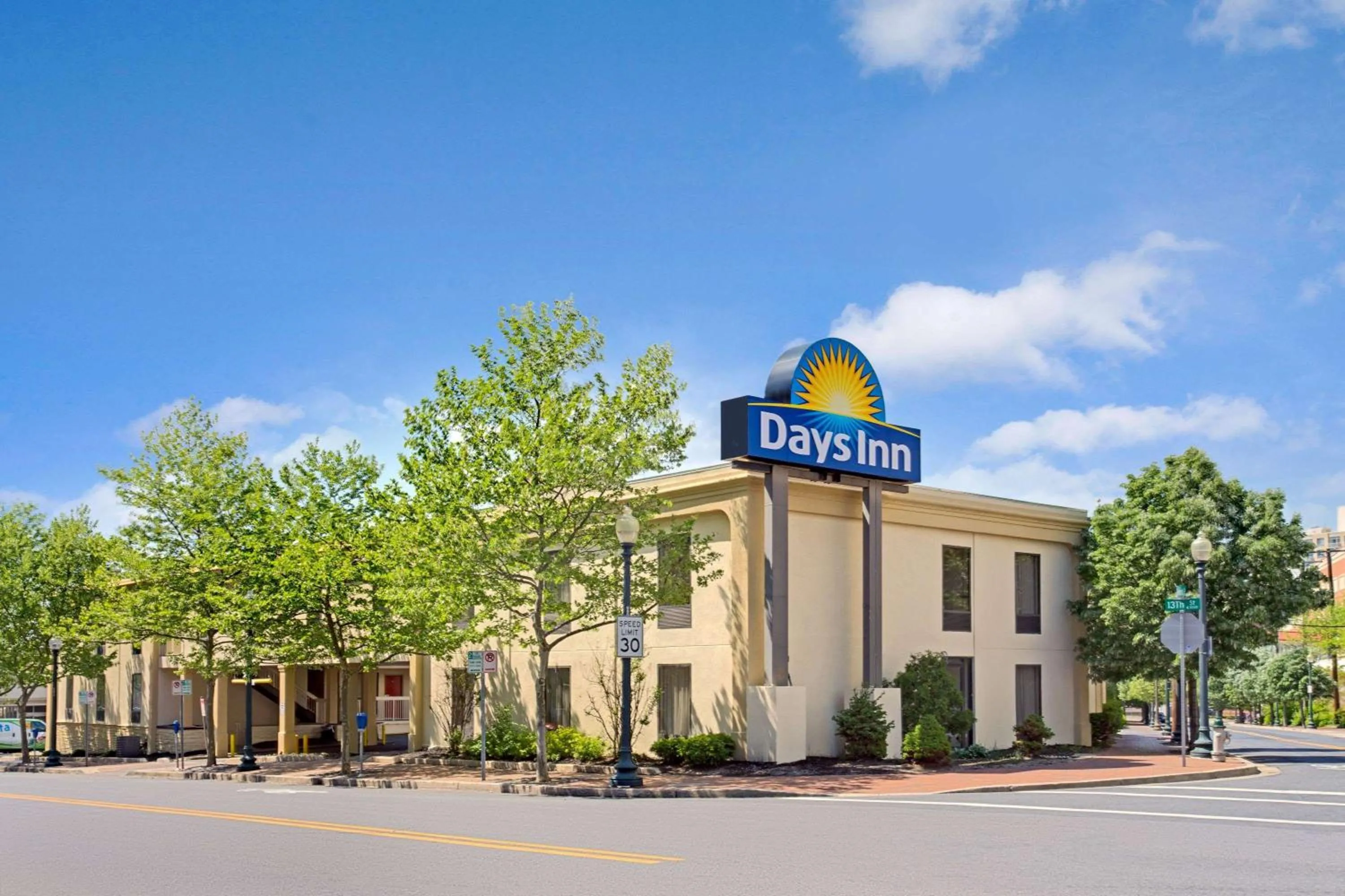 Property building in Days Inn by Wyndham Silver Spring