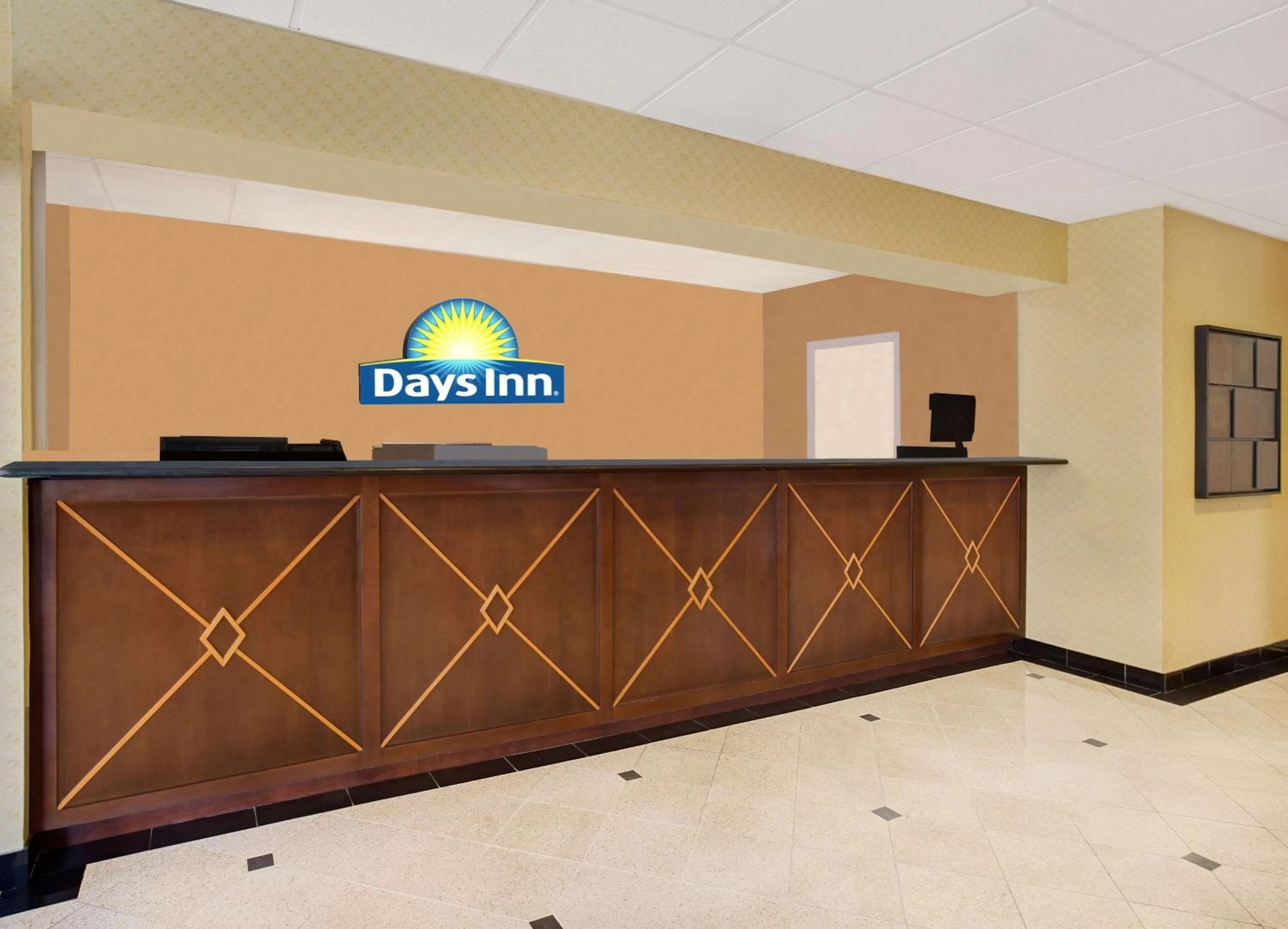 Lobby or reception in Days Inn by Wyndham Silver Spring