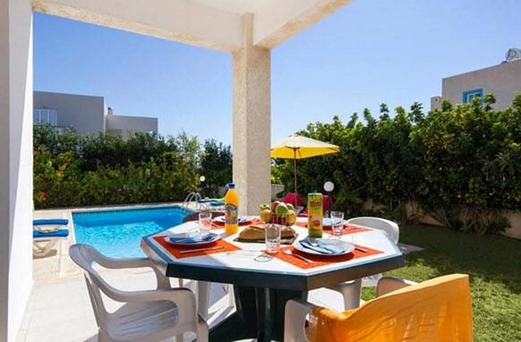 Balcony/Terrace in Philippos Paphos villas - villa 3