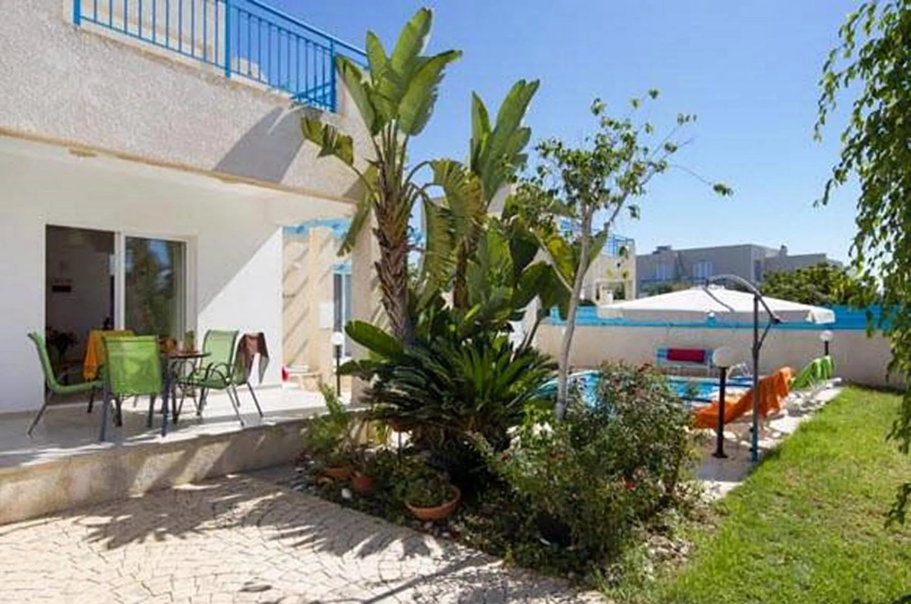 Garden in Philippos Paphos villas - villa 3