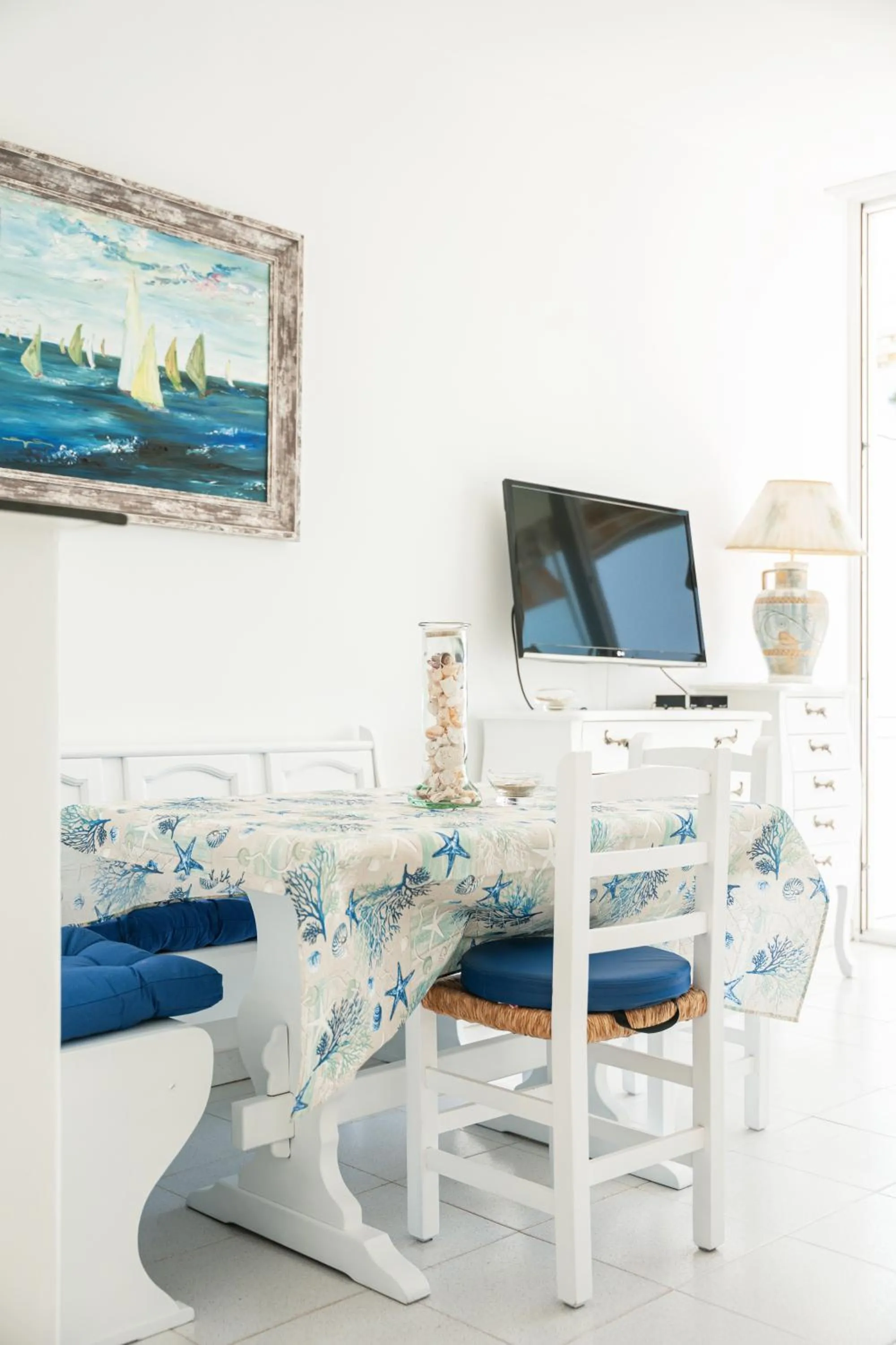 Dining area in Santa Llucia Apartaments