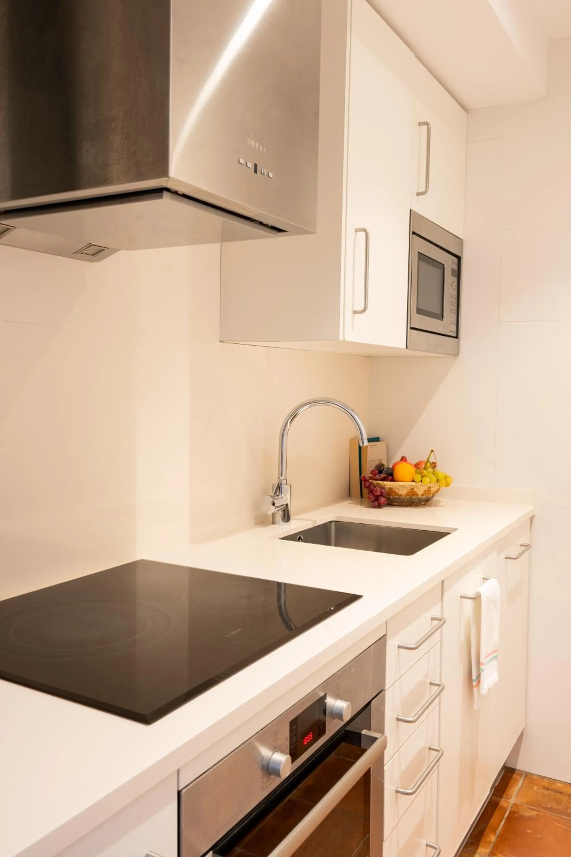 Kitchen or kitchenette in Santa Llucia Apartaments